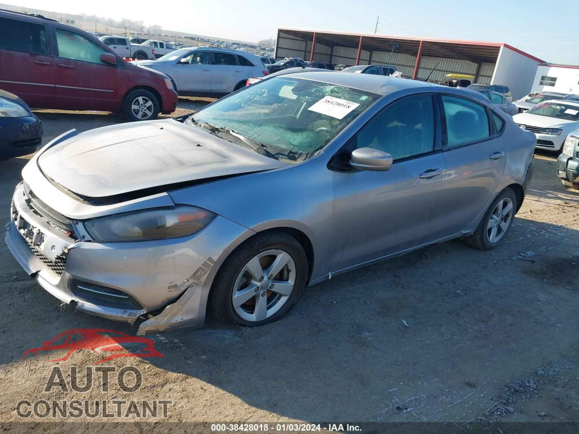 DODGE DART 2016 - 1C3CDFBB5GD563586