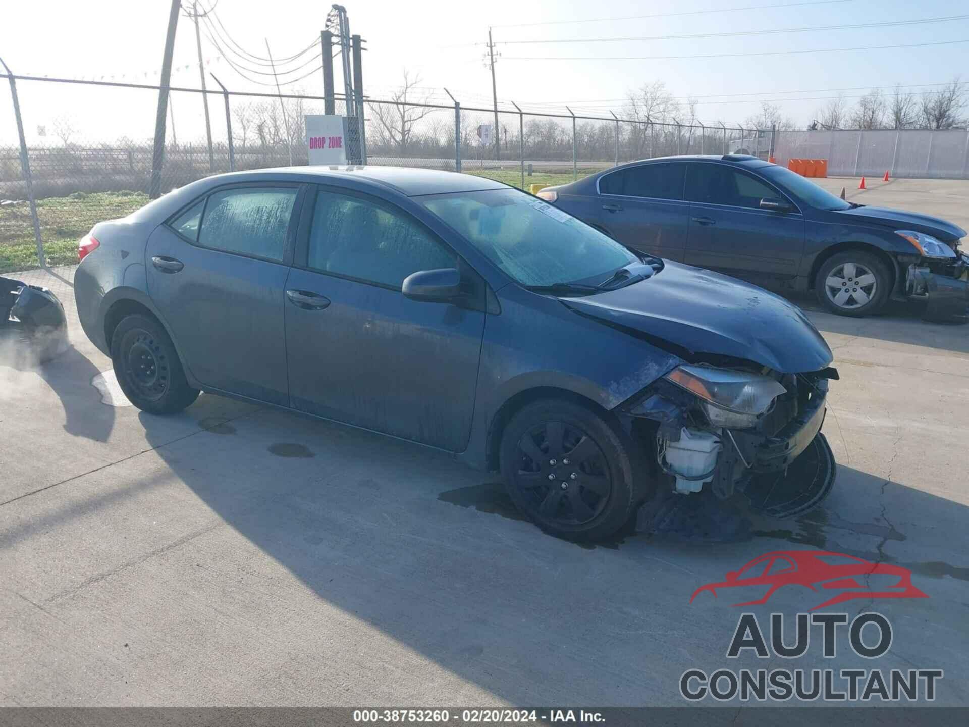 TOYOTA COROLLA 2016 - 2T1BURHE9GC557846