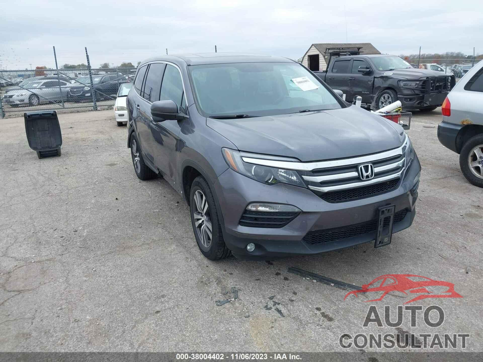 HONDA PILOT 2016 - 5FNYF6H50GB071361