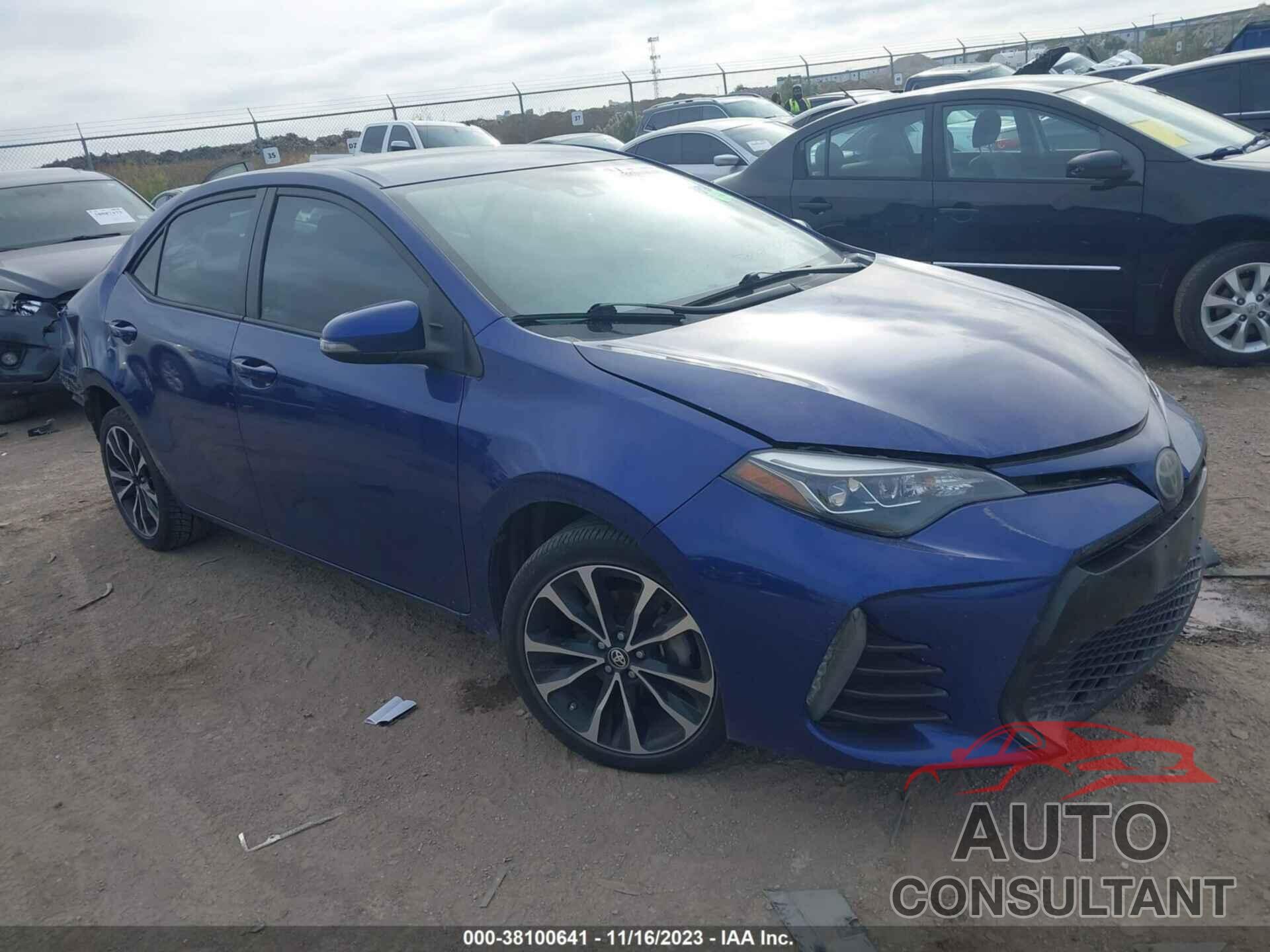 TOYOTA COROLLA 2017 - 5YFBURHE0HP578098