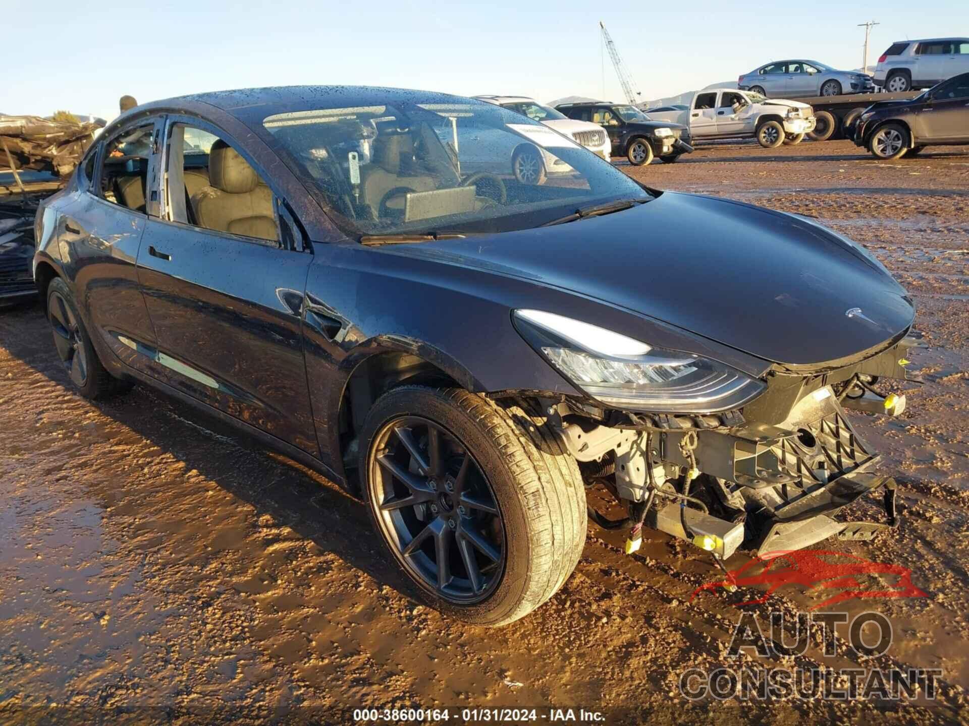 TESLA MODEL 3 2022 - 5YJ3E1EB5NF297001