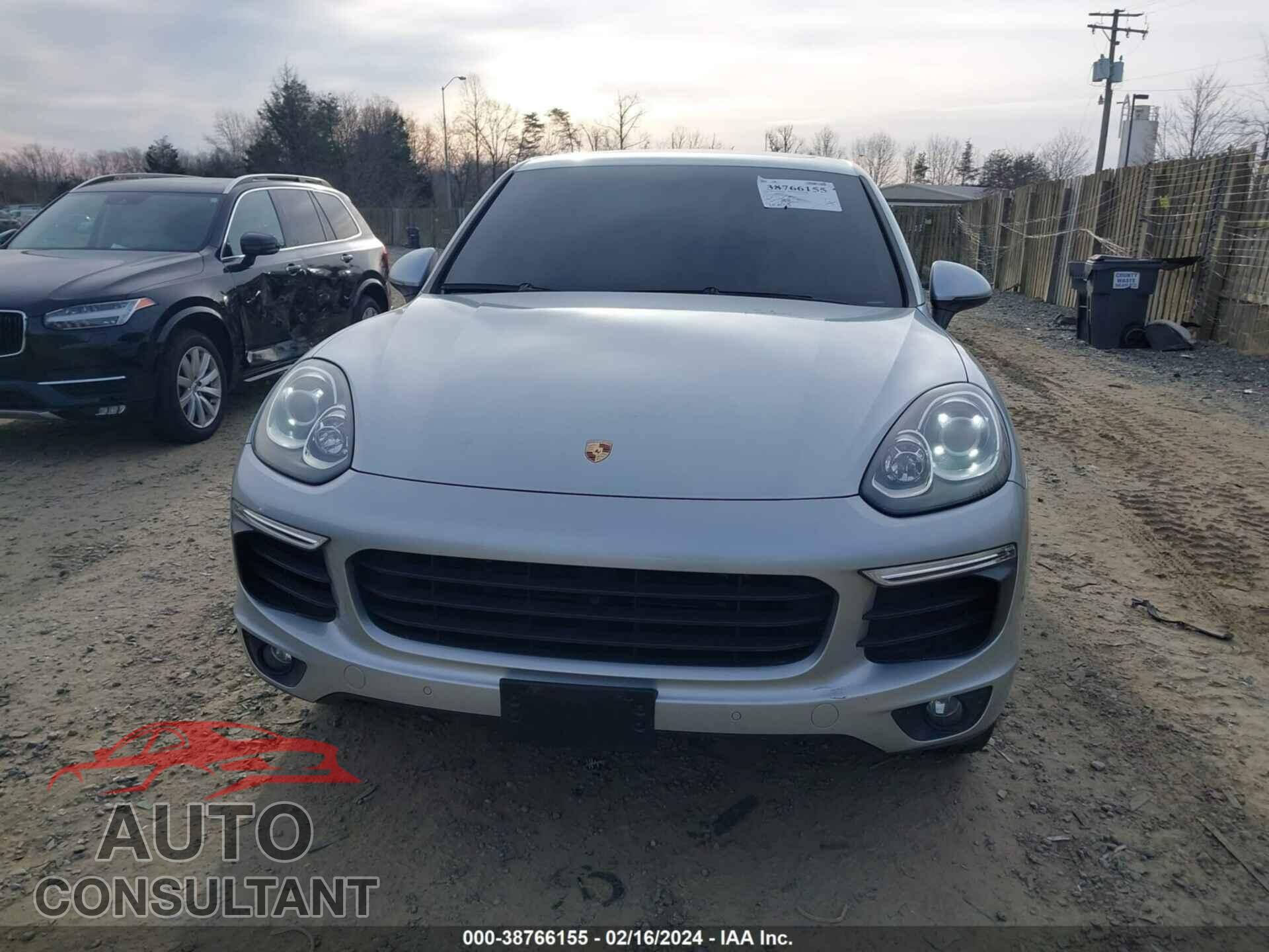 PORSCHE CAYENNE E-HYBRID 2016 - WP1AE2A20GLA61812