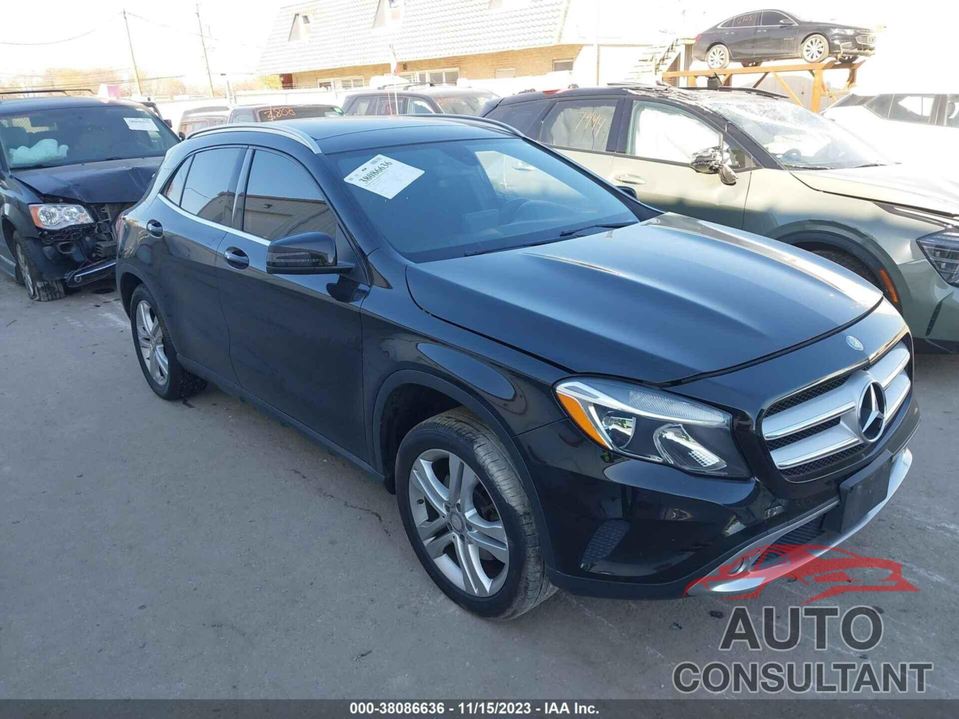 MERCEDES-BENZ GLA 250 2016 - WDCTG4EB4GJ215437
