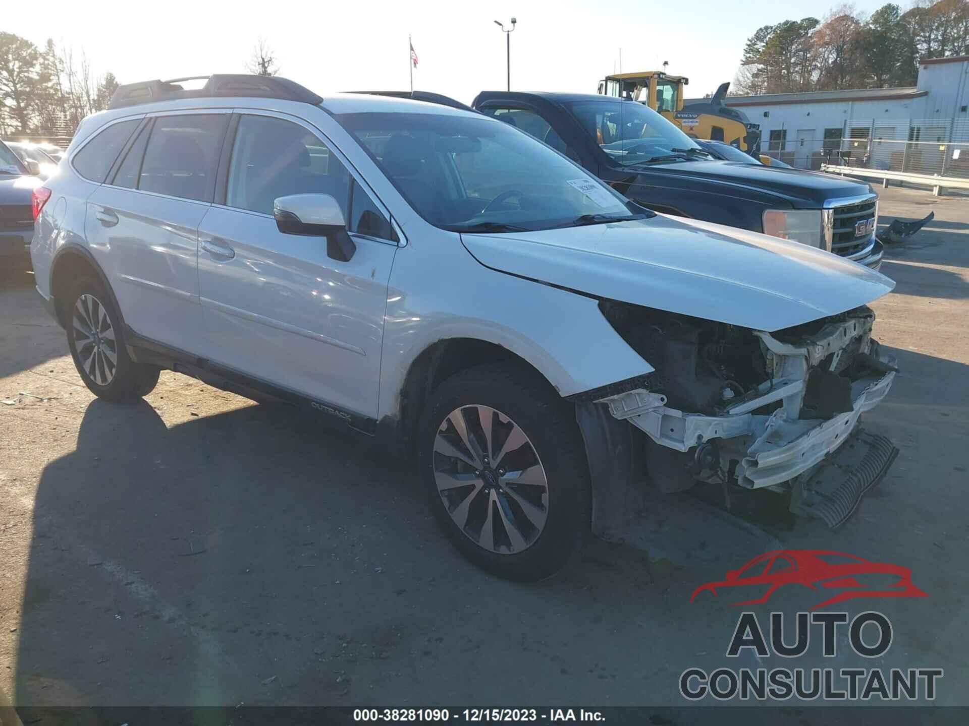 SUBARU OUTBACK 2015 - 4S4BSBJC4F3274571