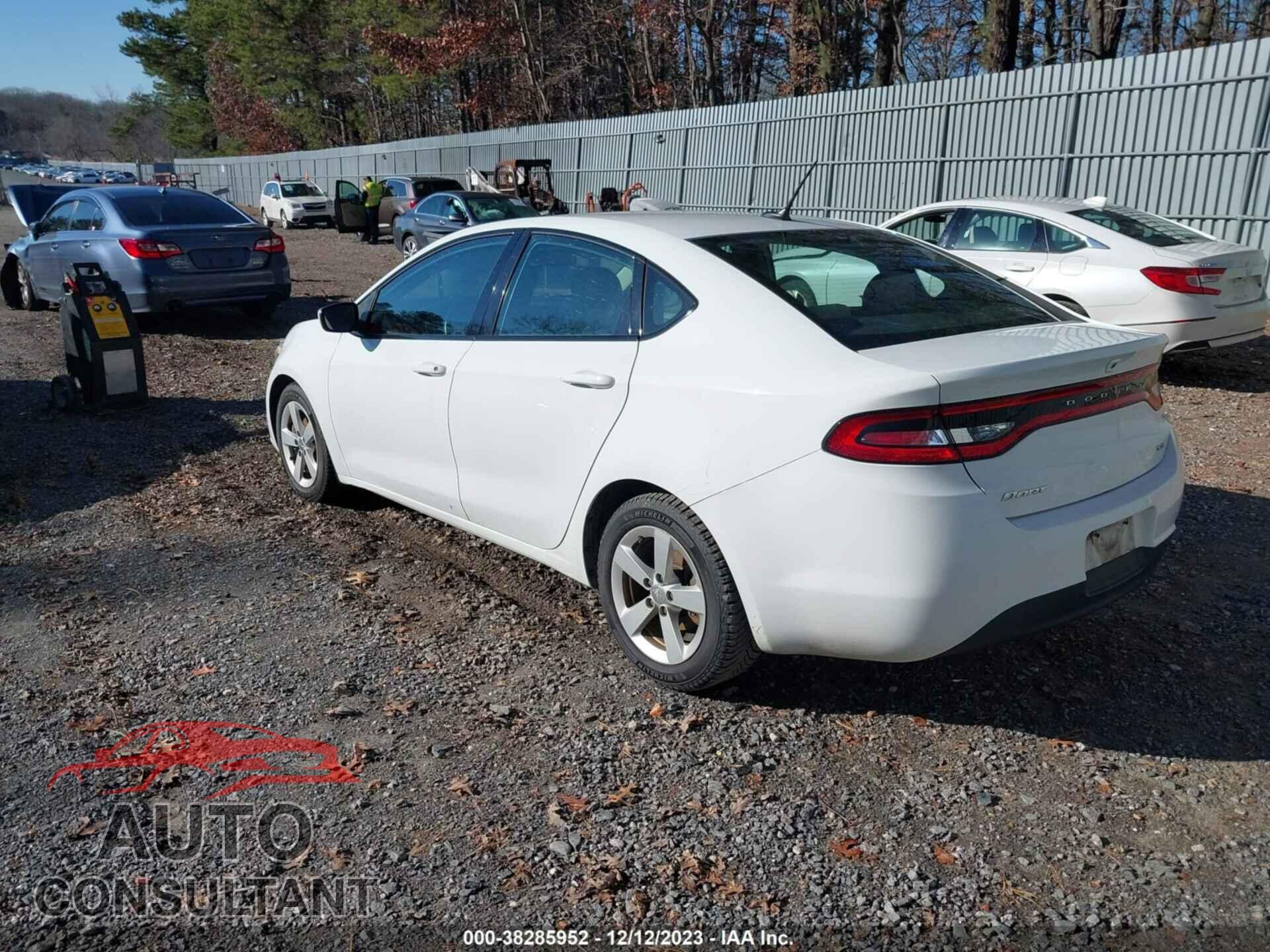 DODGE DART 2015 - 1C3CDFBB5FD223305