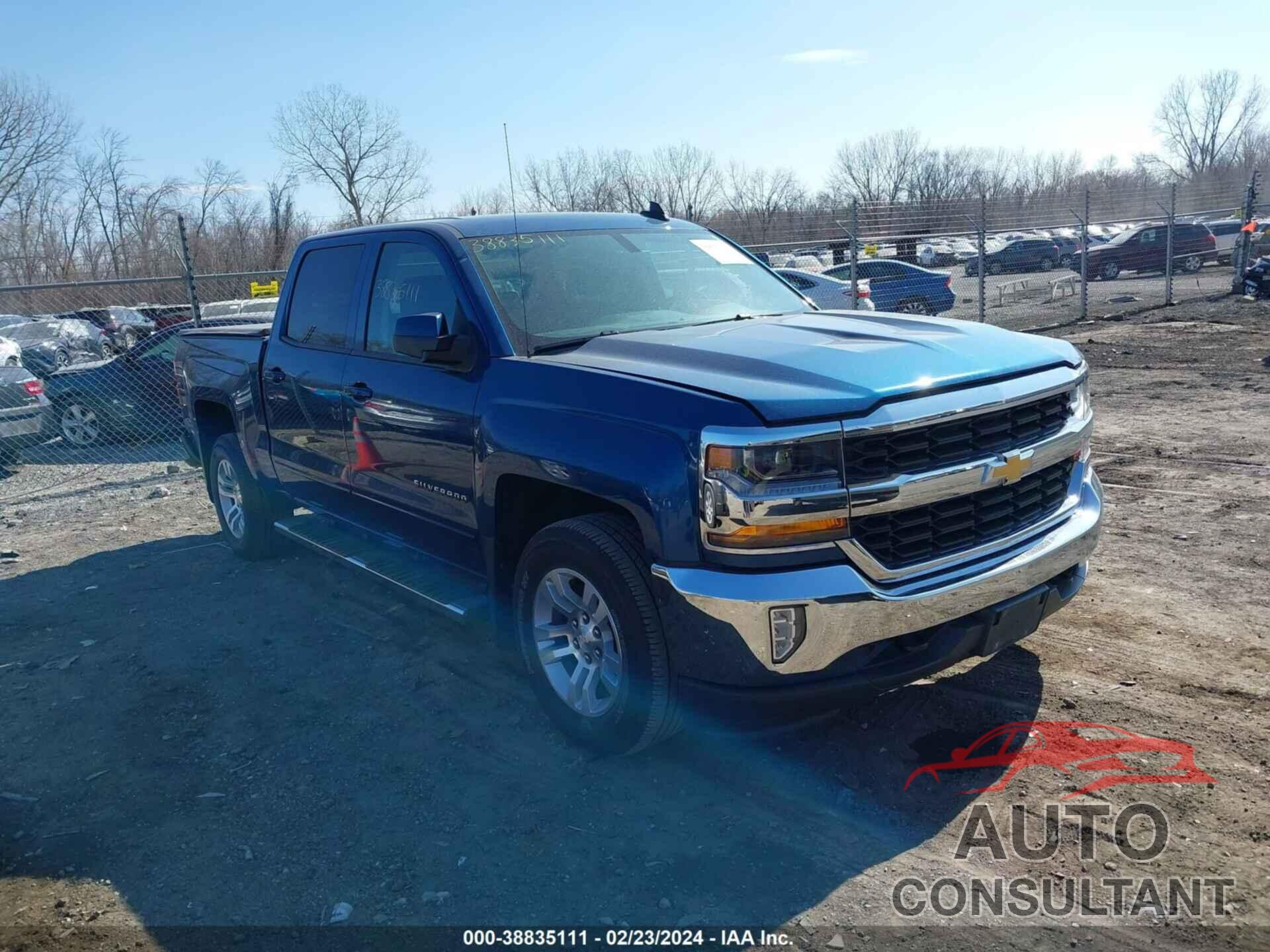 CHEVROLET SILVERADO 1500 2018 - 3GCUKREC3JG489655