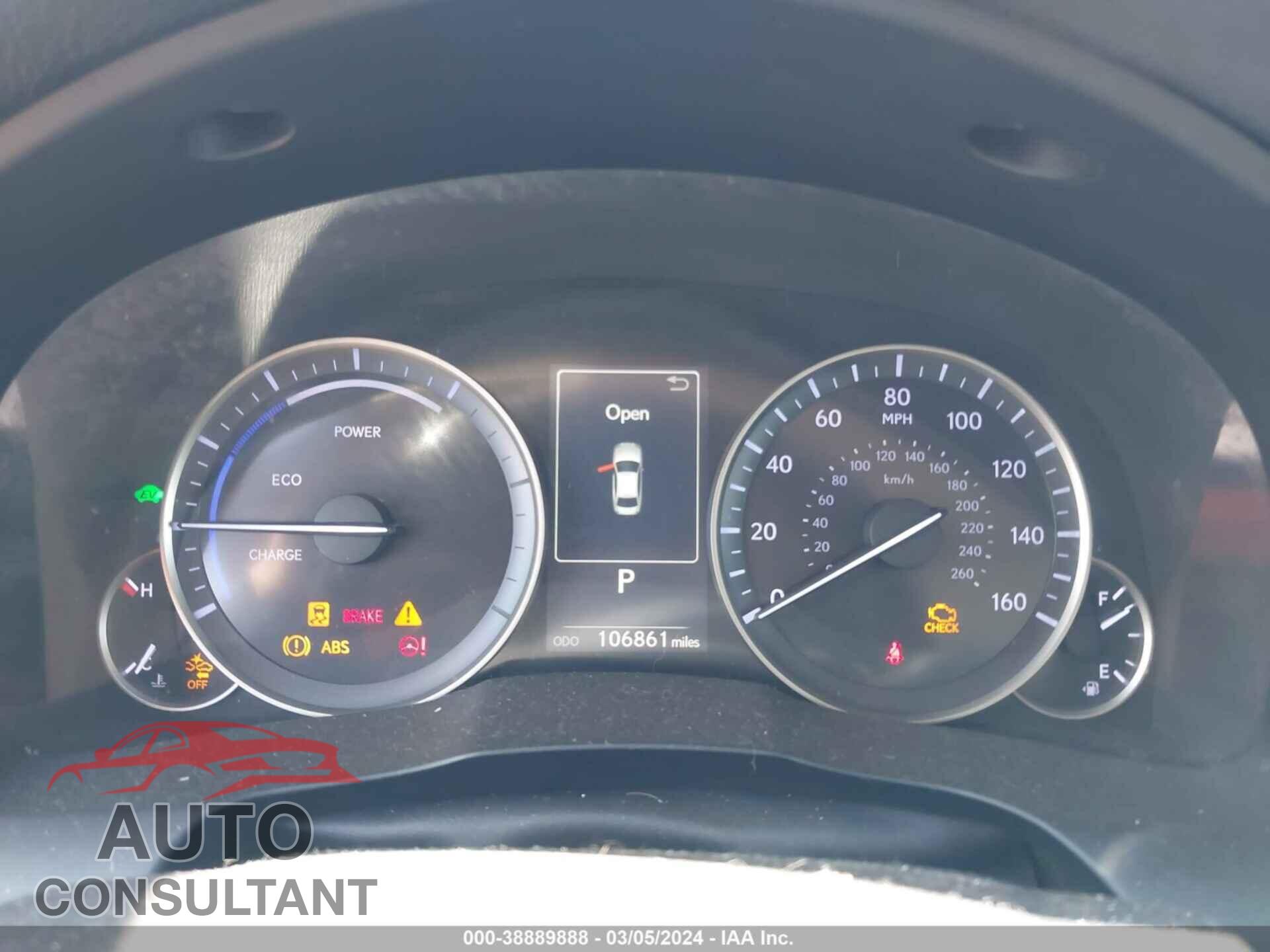 LEXUS ES 2018 - JTHBW1GG8J2181305