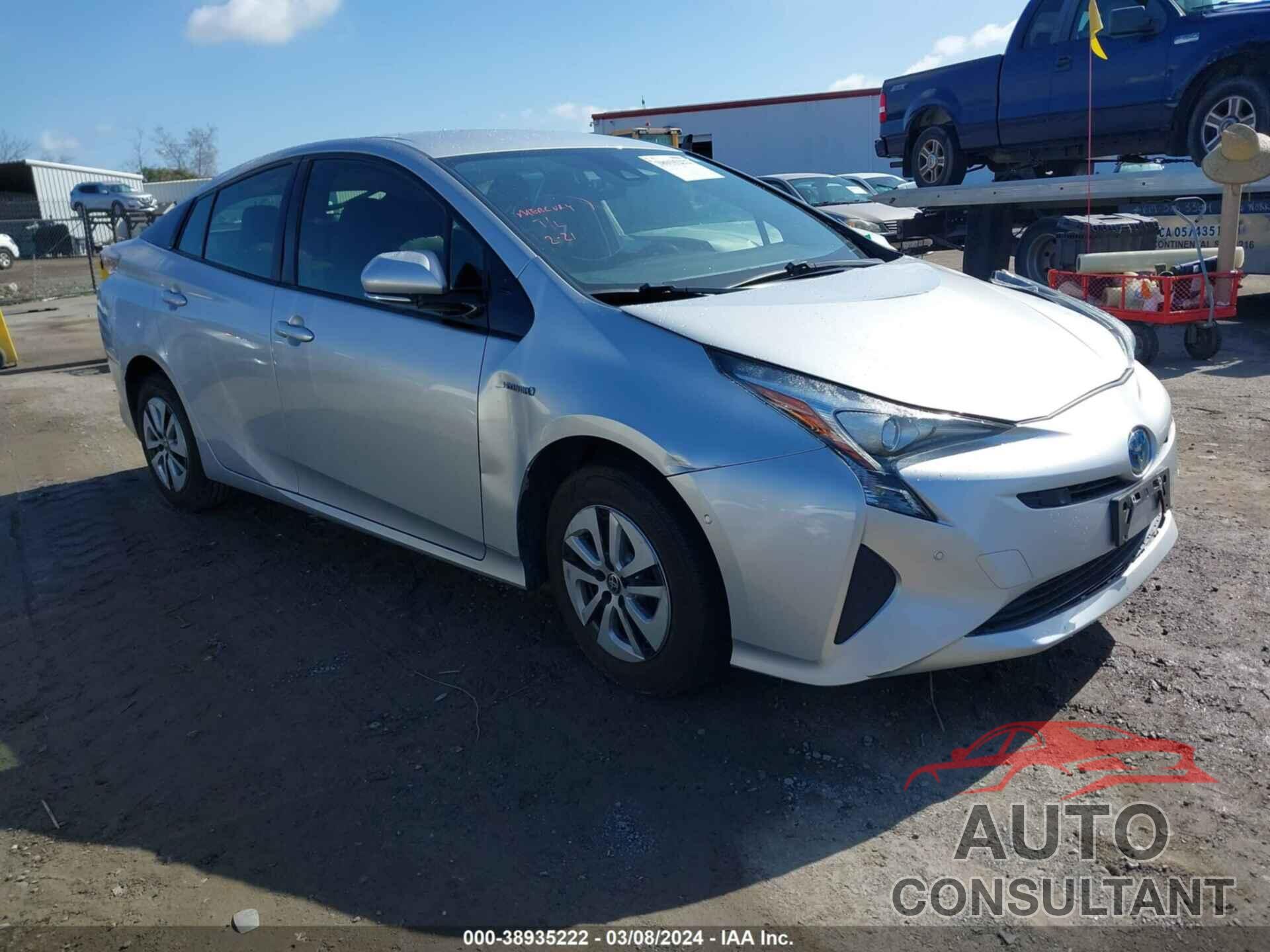 TOYOTA PRIUS 2017 - JTDKBRFU8H3050284