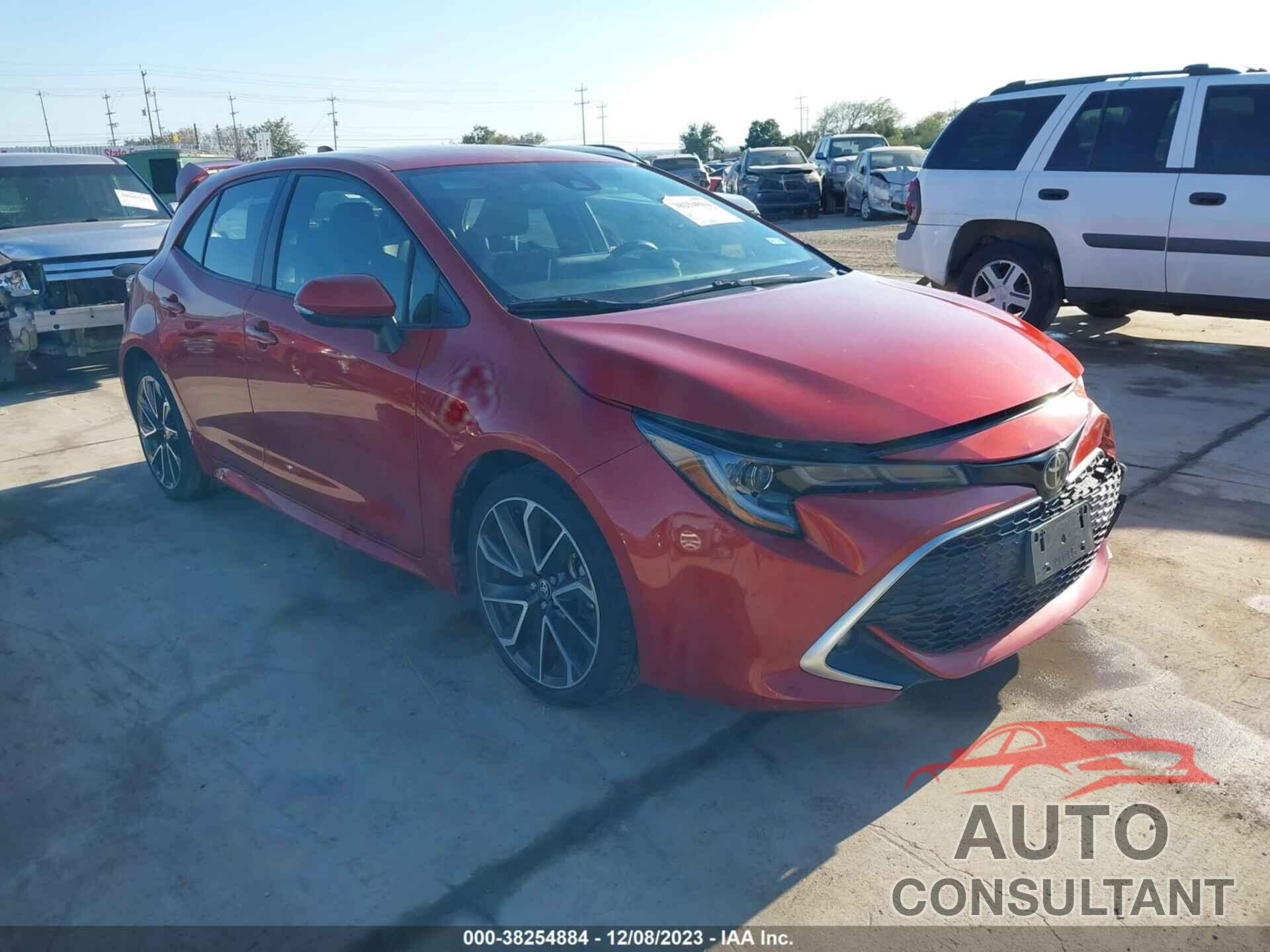 TOYOTA COROLLA 2019 - JTNK4RBE3K3042590