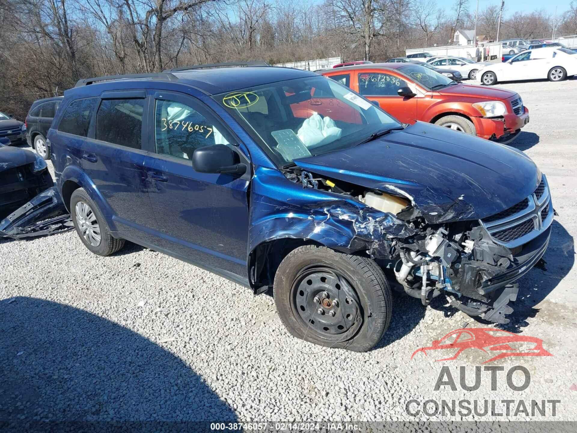 DODGE JOURNEY 2018 - 3C4PDDAG7JT320006