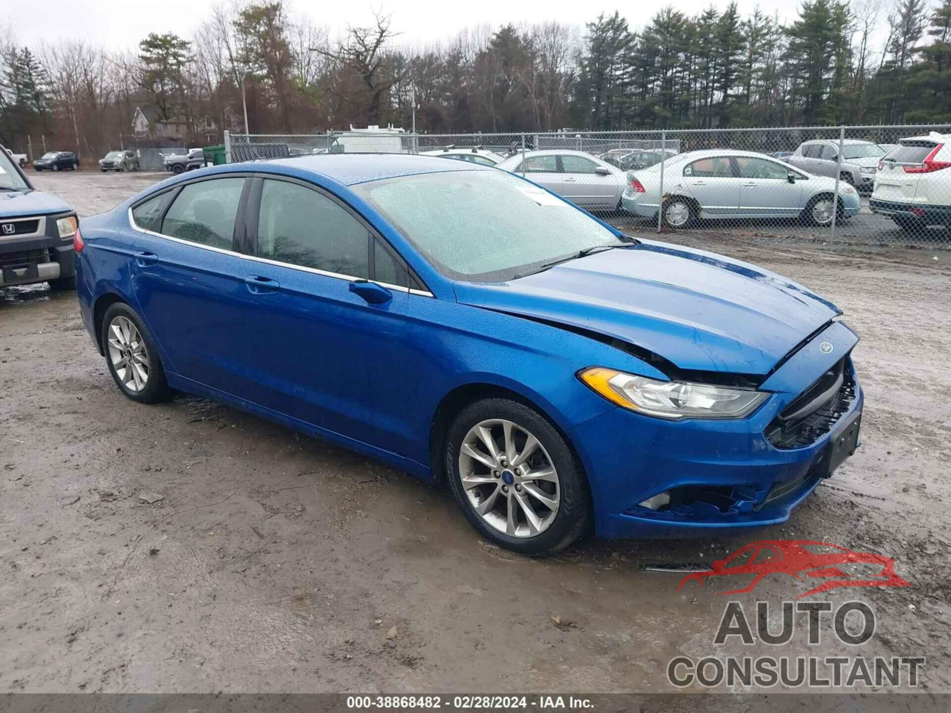 FORD FUSION 2017 - 3FA6P0H78HR390936