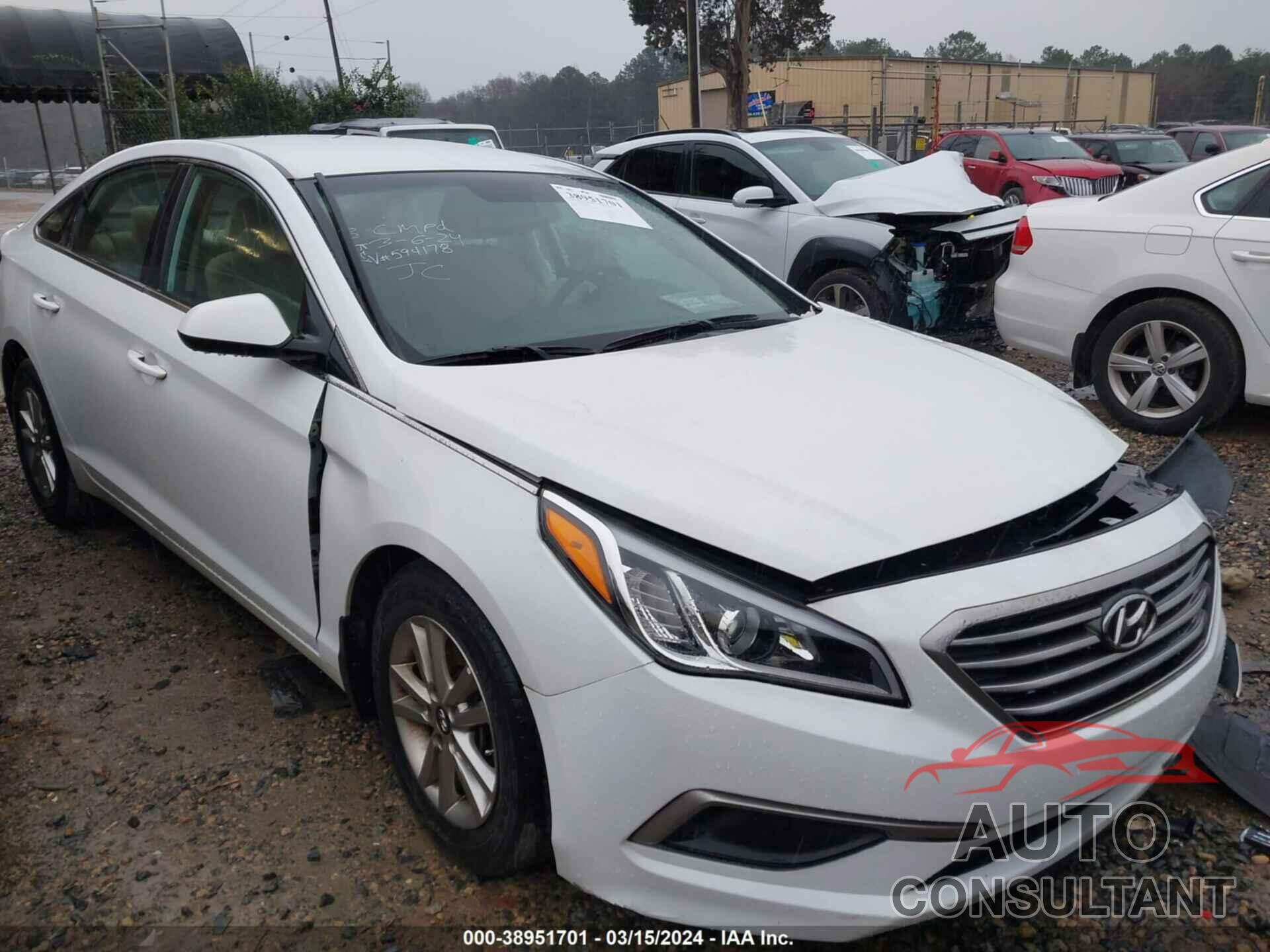HYUNDAI SONATA 2017 - 5NPE24AF4HH594178