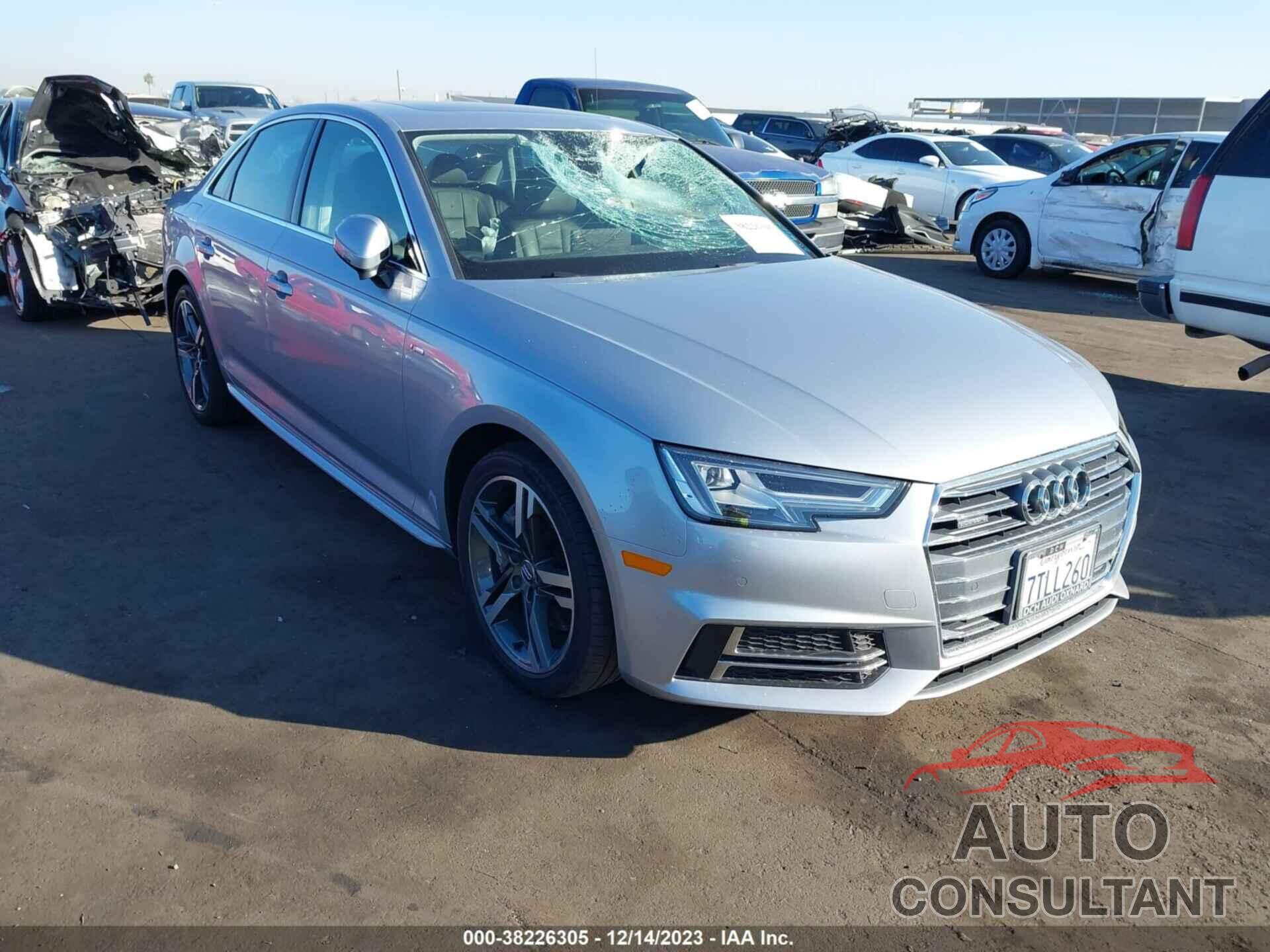 AUDI A4 2017 - WAUENAF47HN020054