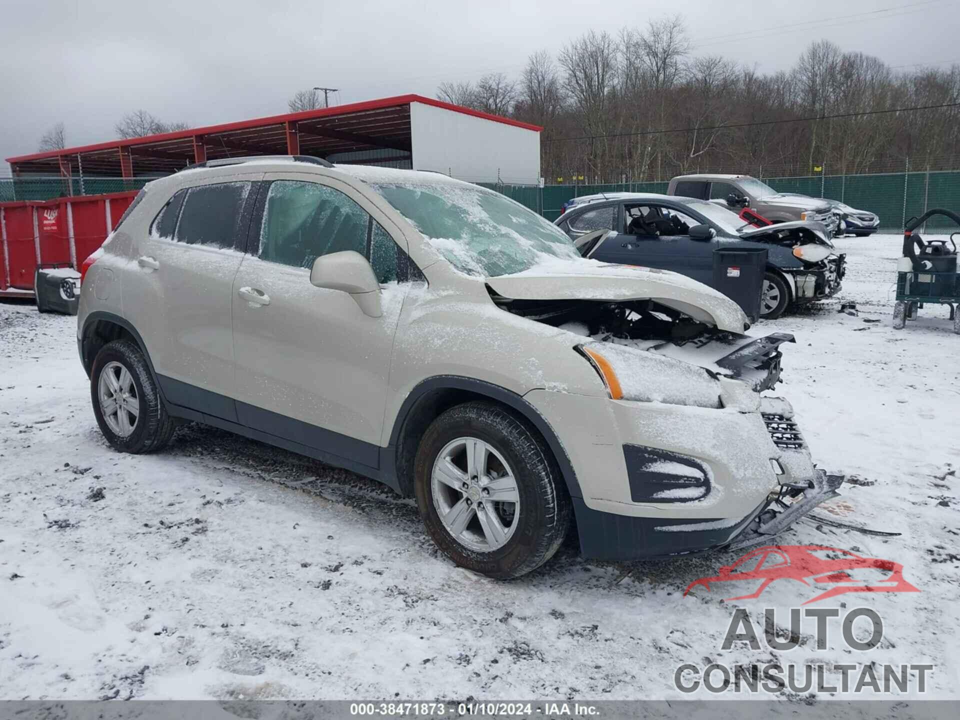 CHEVROLET TRAX 2016 - 3GNCJPSB6GL264717