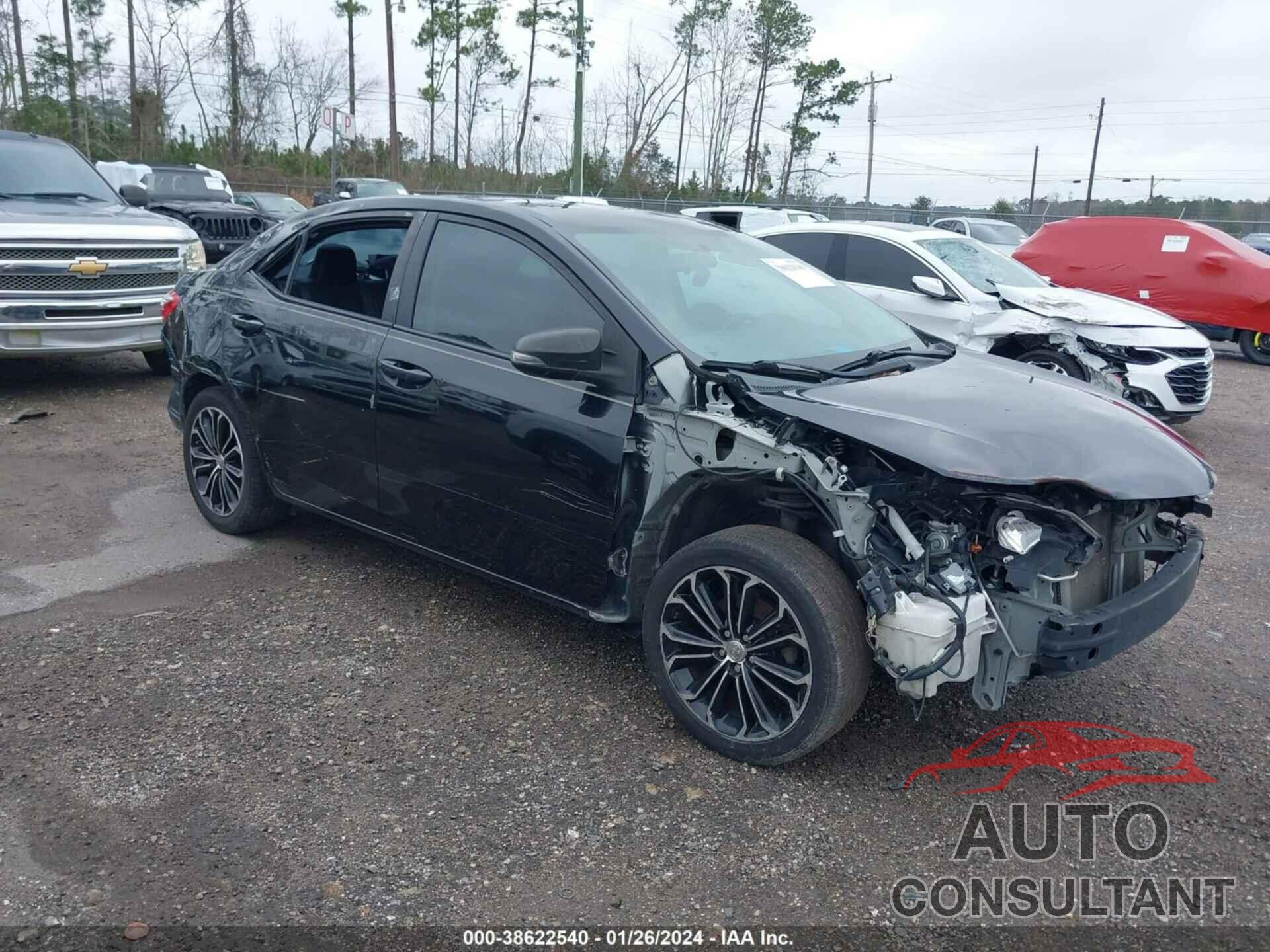 TOYOTA COROLLA 2016 - 5YFBURHE4GP375133