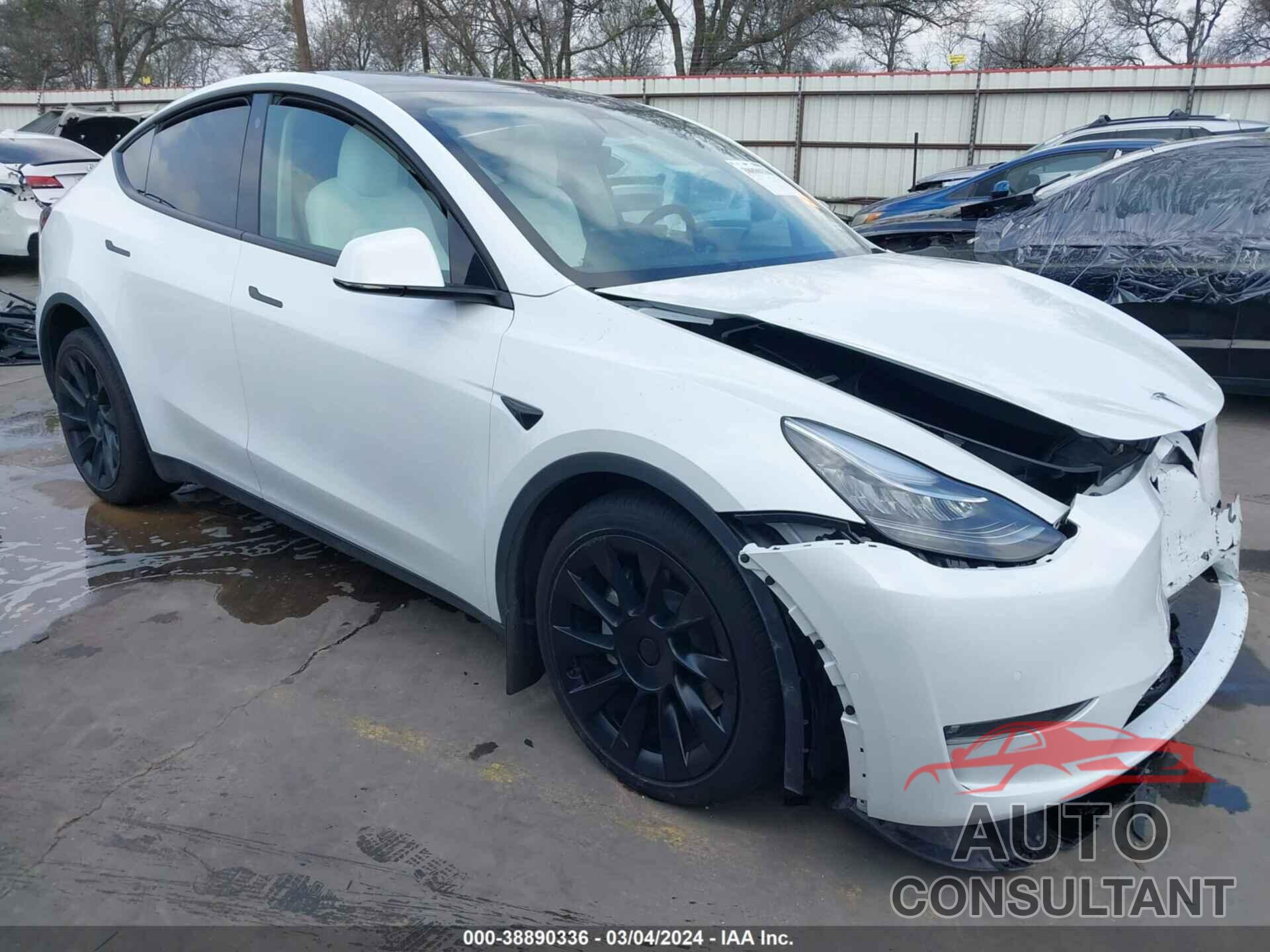 TESLA MODEL Y 2022 - 7SAYGDEE0NF445201