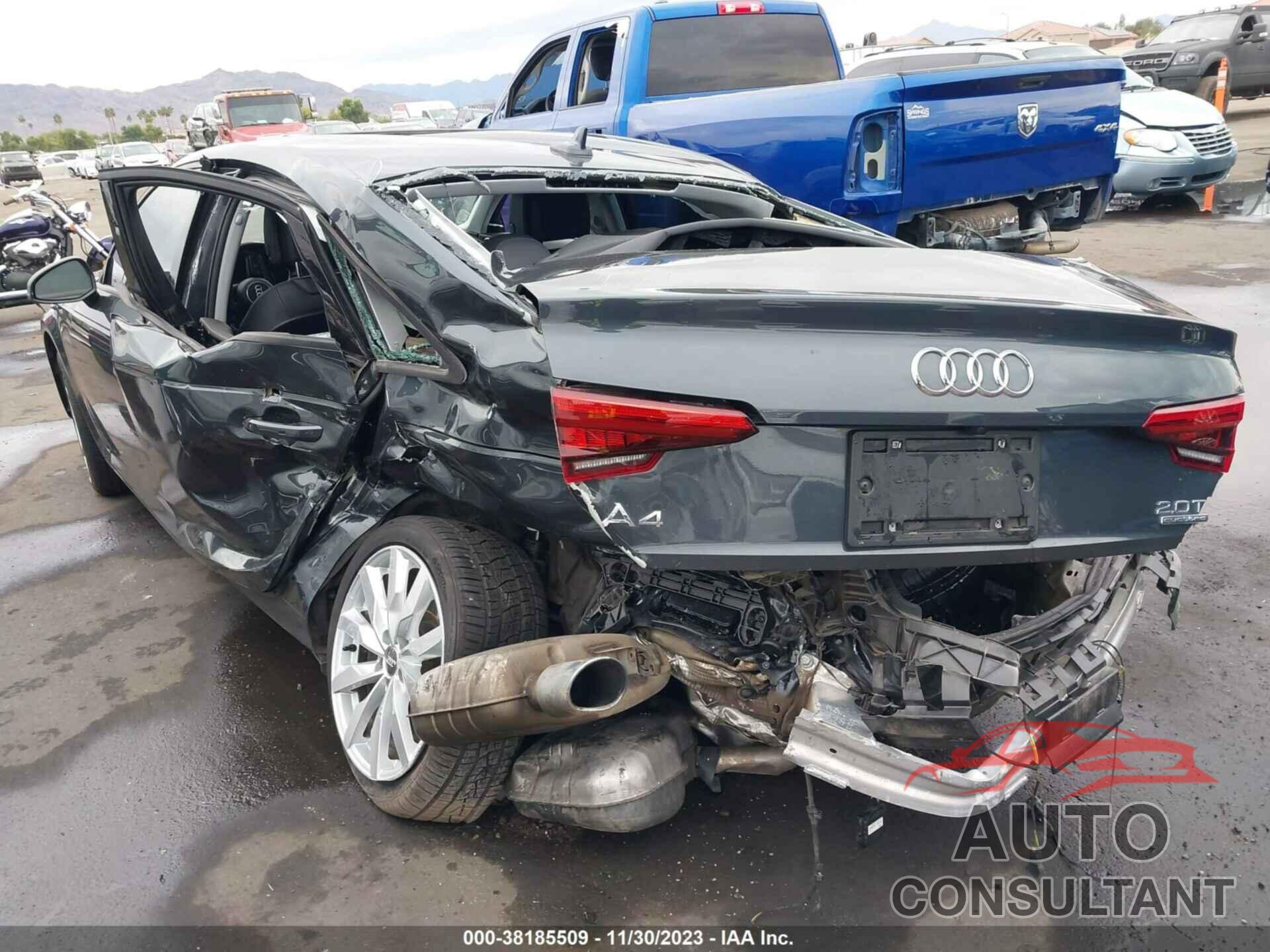 AUDI A4 2017 - WAUANAF42HN000602