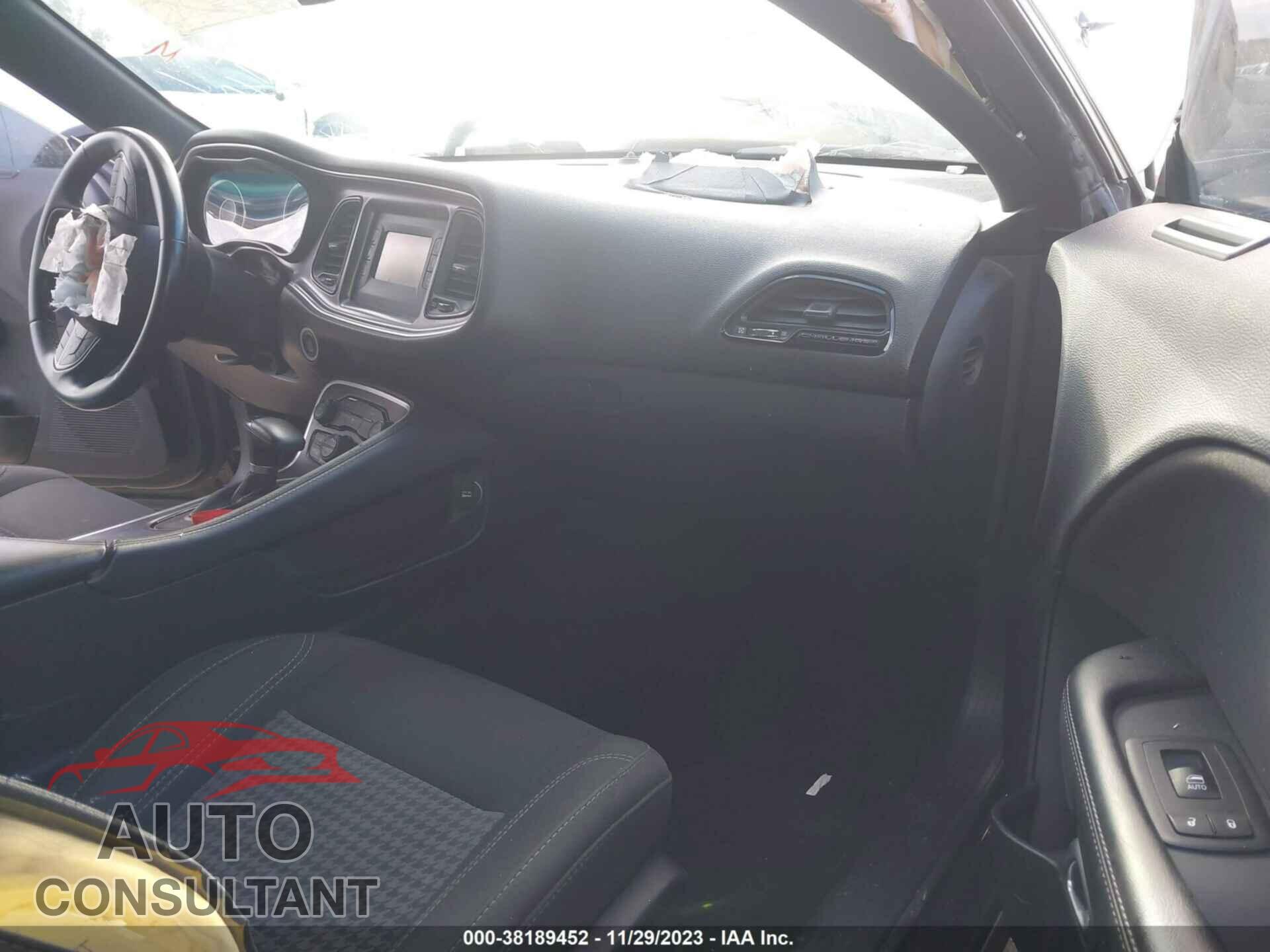 DODGE CHALLENGER 2016 - 2C3CDZAG1GH184649
