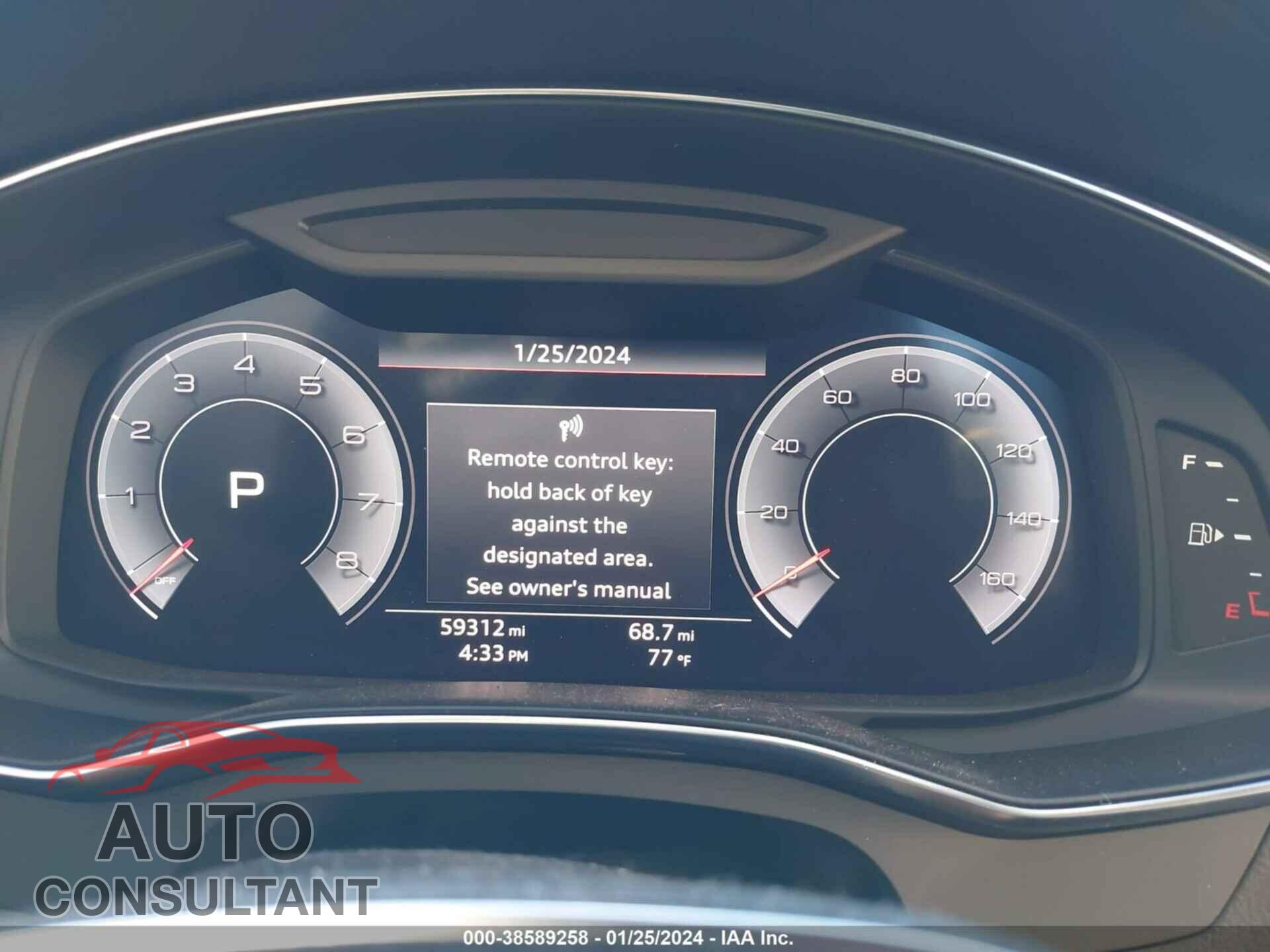 AUDI A6 2019 - WAUL2AF24KN073526