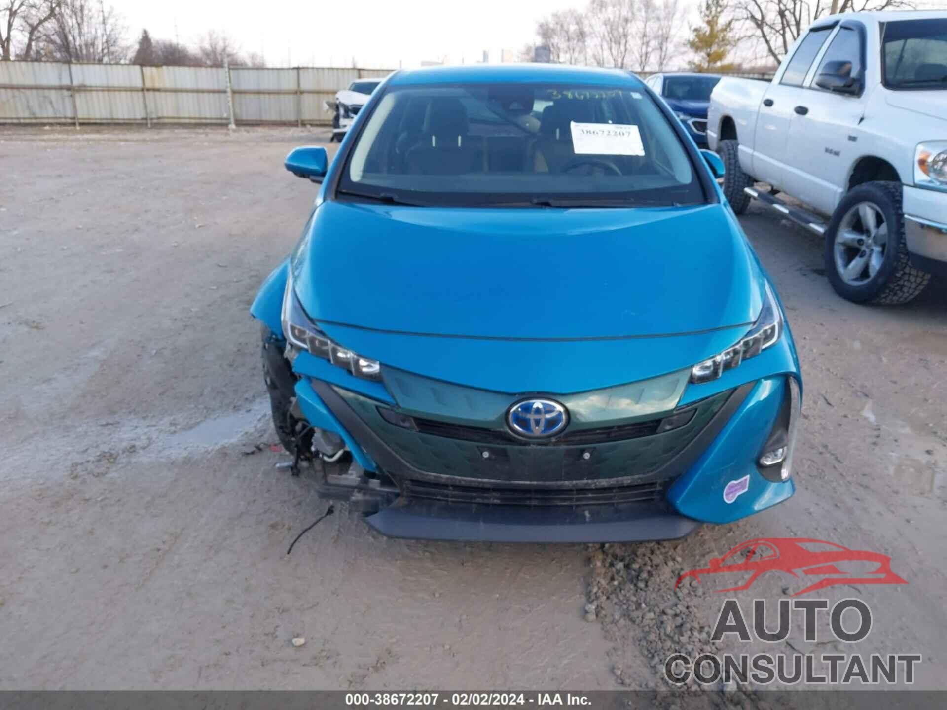 TOYOTA PRIUS PRIME 2019 - JTDKARFP0K3114726