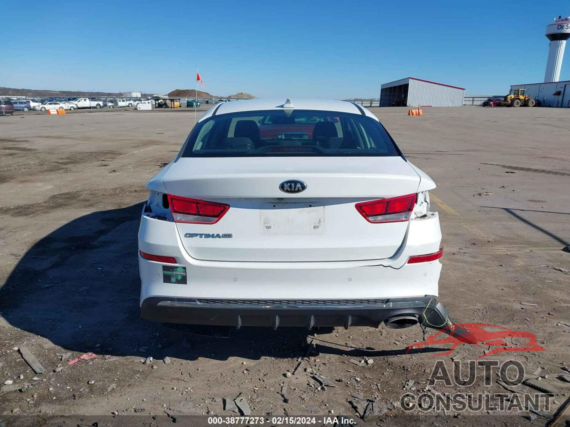 KIA OPTIMA 2019 - 5XXGT4L32KG361895