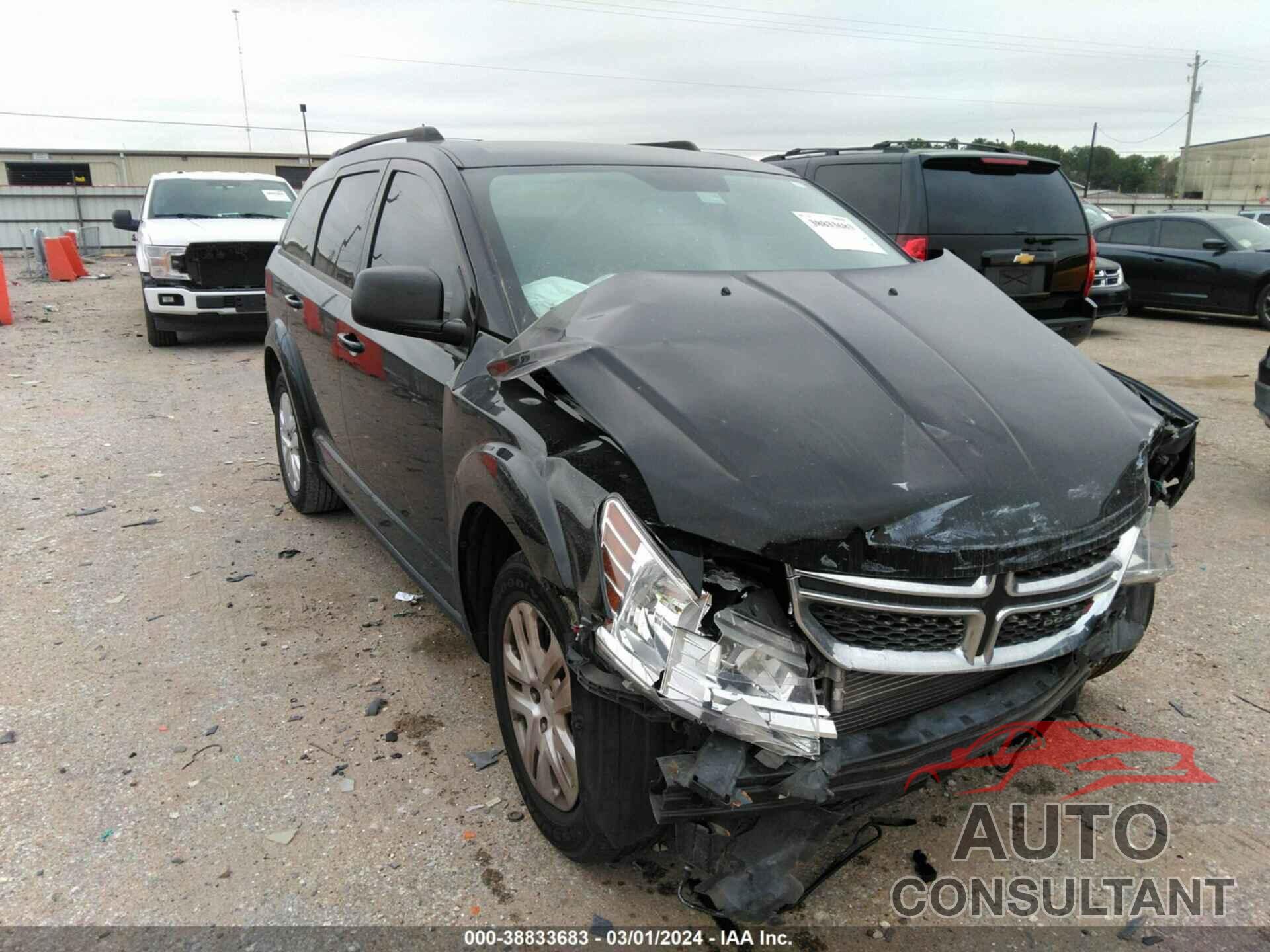 DODGE JOURNEY 2016 - 3C4PDCAB4GT238614