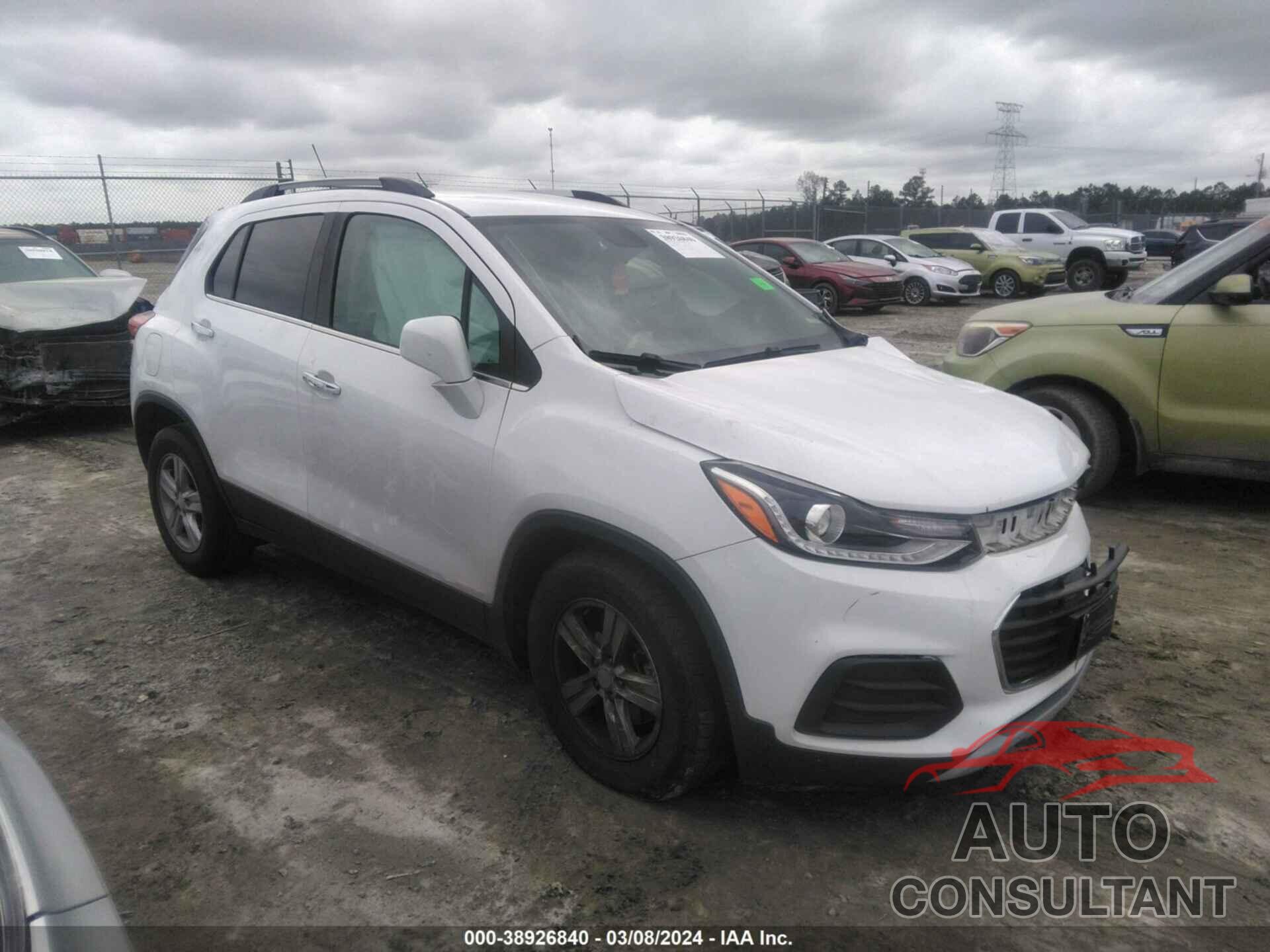 CHEVROLET TRAX 2019 - 3GNCJLSB1KL282074