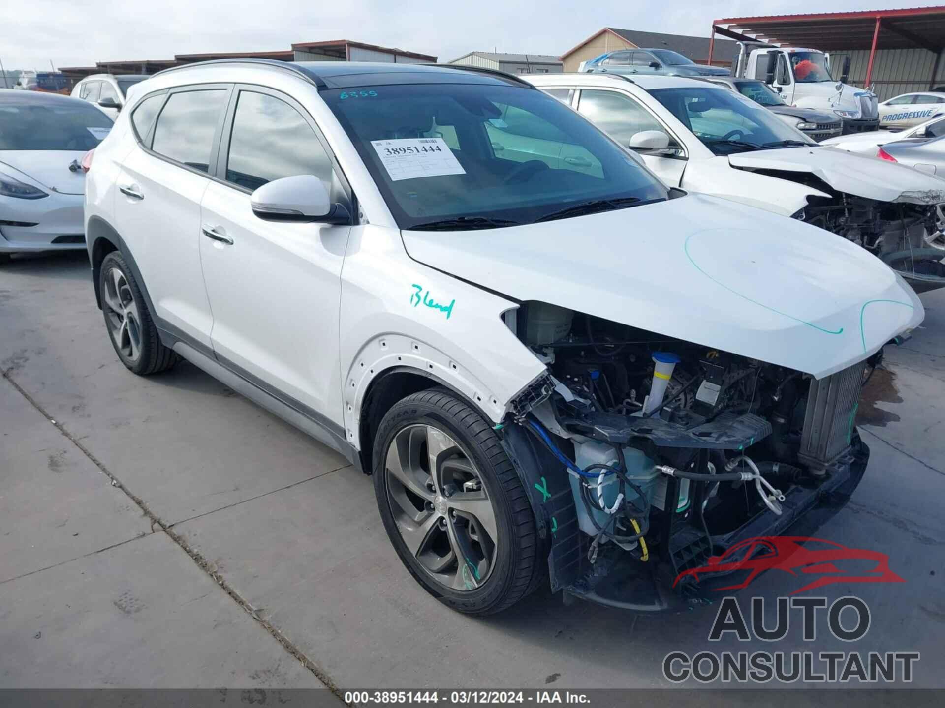 HYUNDAI TUCSON 2017 - KM8J33A2XHU324439