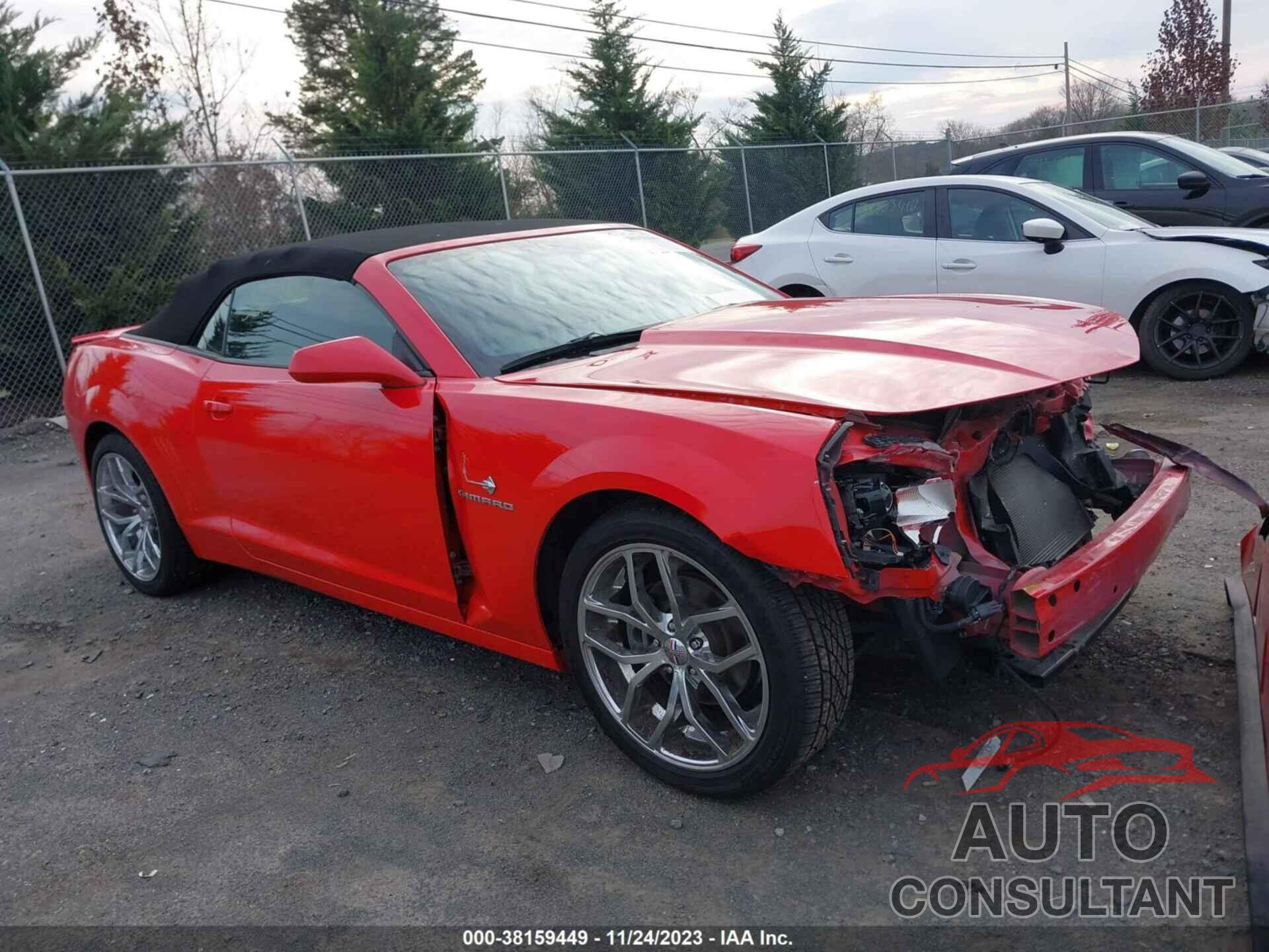 CHEVROLET CAMARO 2015 - 2G1FF3D32F9287024