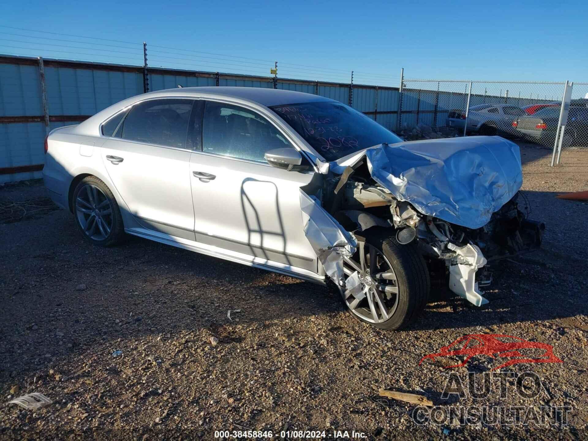 VOLKSWAGEN PASSAT 2017 - 1VWDT7A33HC042082