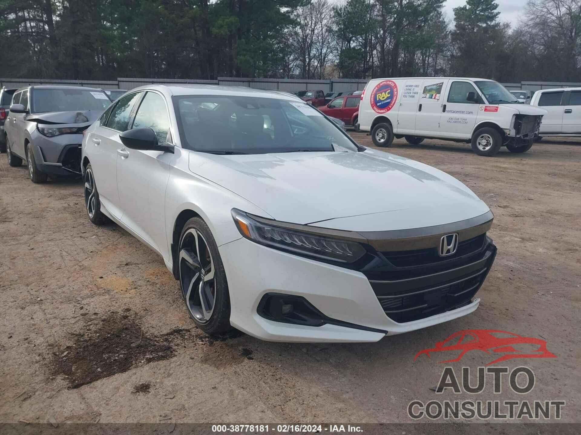 HONDA ACCORD 2022 - 1HGCV1F34NA120585