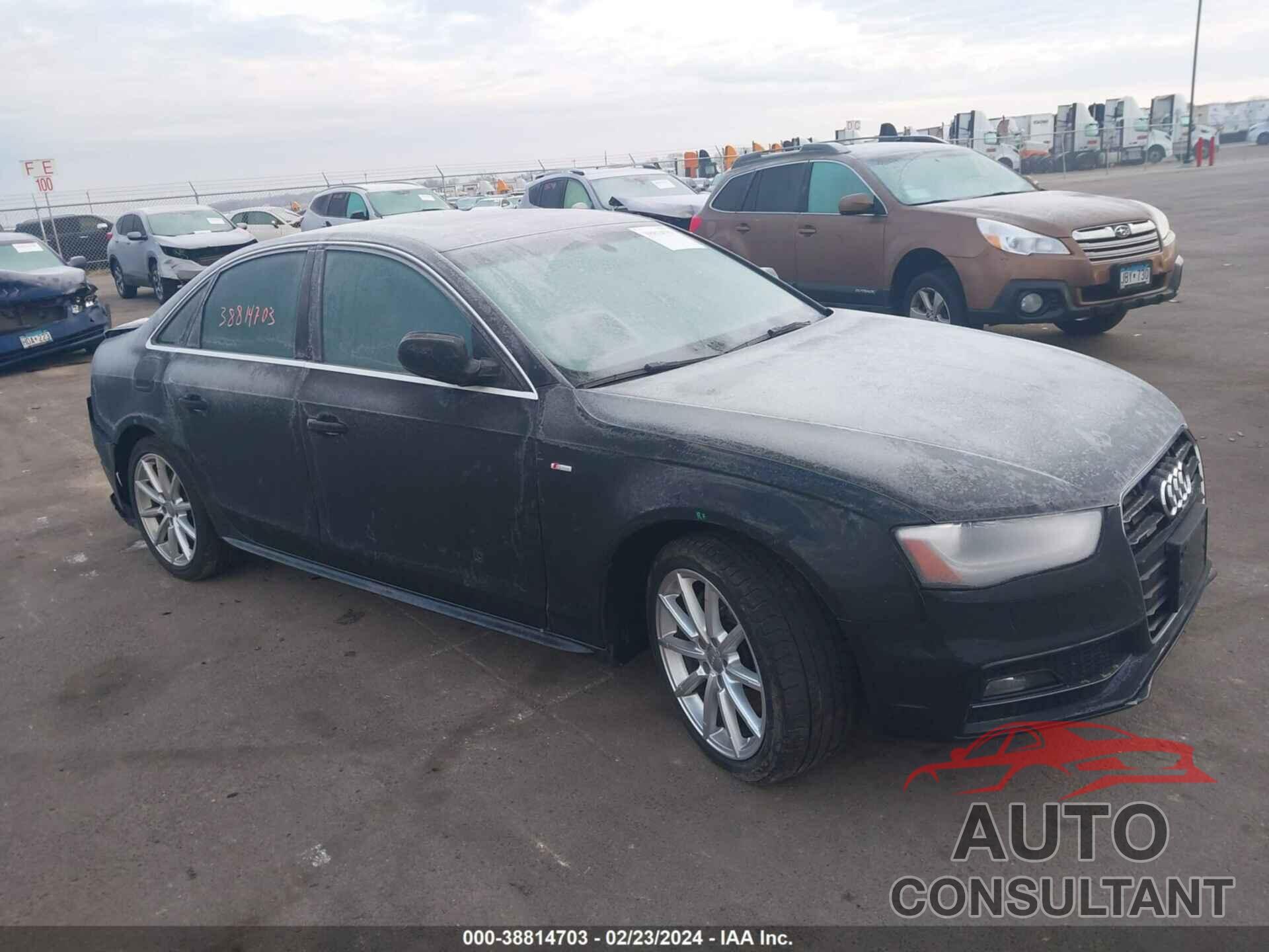 AUDI A4 2016 - WAUFFAFL5GN012381