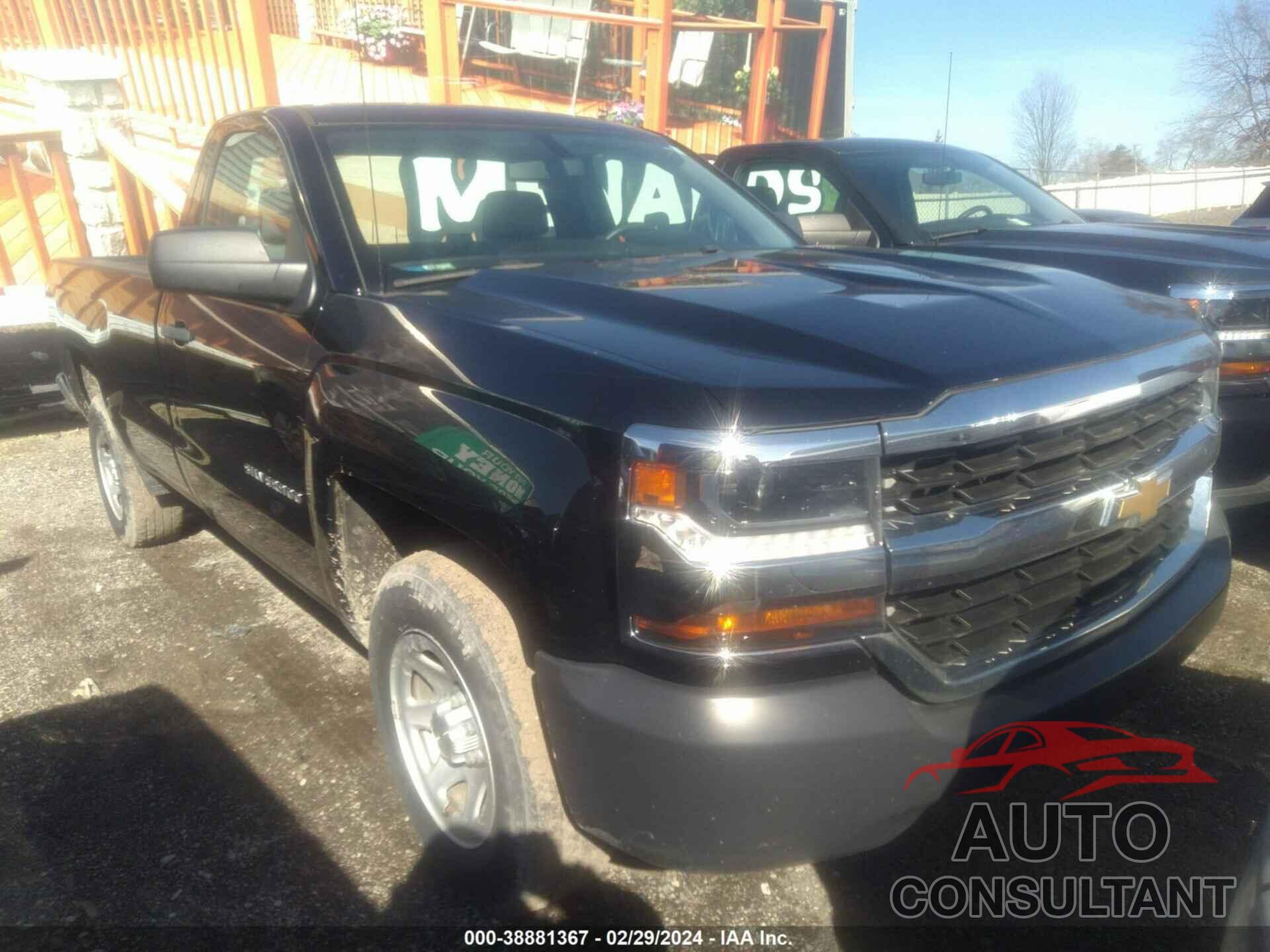 CHEVROLET SILVERADO 1500 2017 - 1GCNCNEH5HZ126841