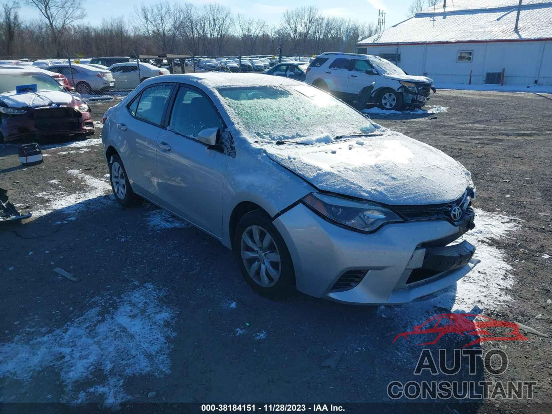 TOYOTA COROLLA 2016 - 5YFBURHE4GP510403
