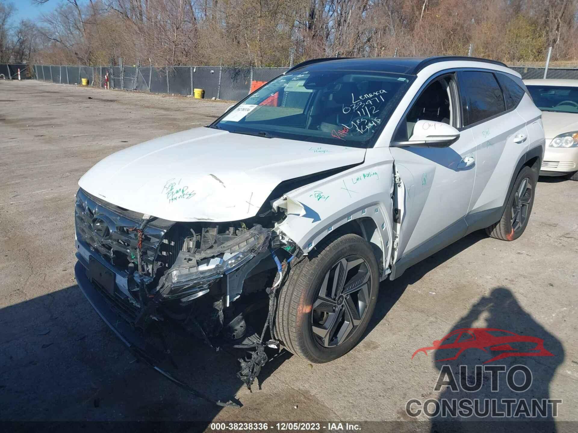 HYUNDAI TUCSON HYBRID 2022 - KM8JECA11NU033471