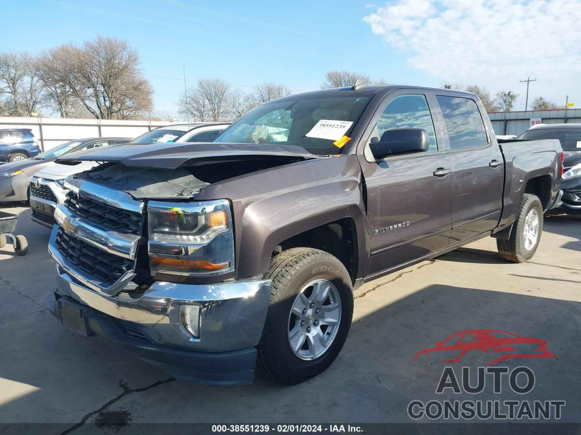 CHEVROLET SILVERADO 2016 - 3GCPCREC4GG118703