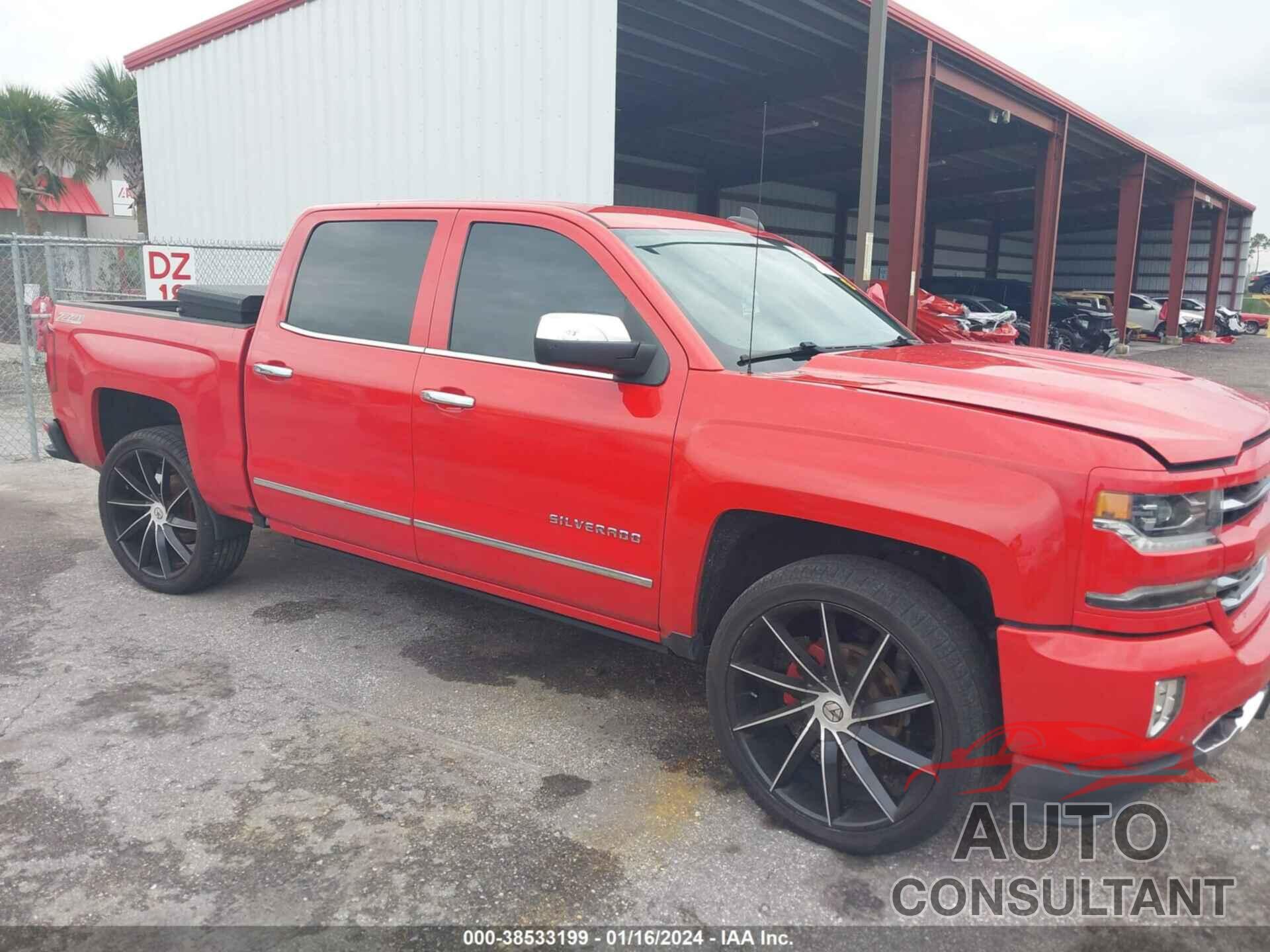 CHEVROLET SILVERADO 1500 2017 - 3GCUKSEC6HG298197
