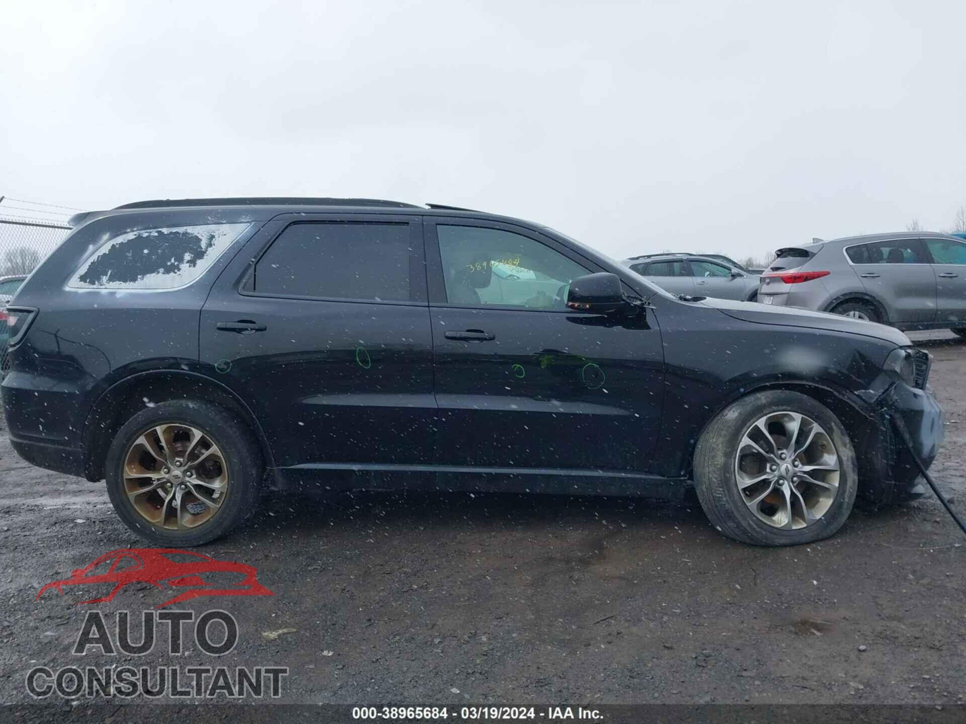 DODGE DURANGO 2019 - 1C4RDJDG5KC853391