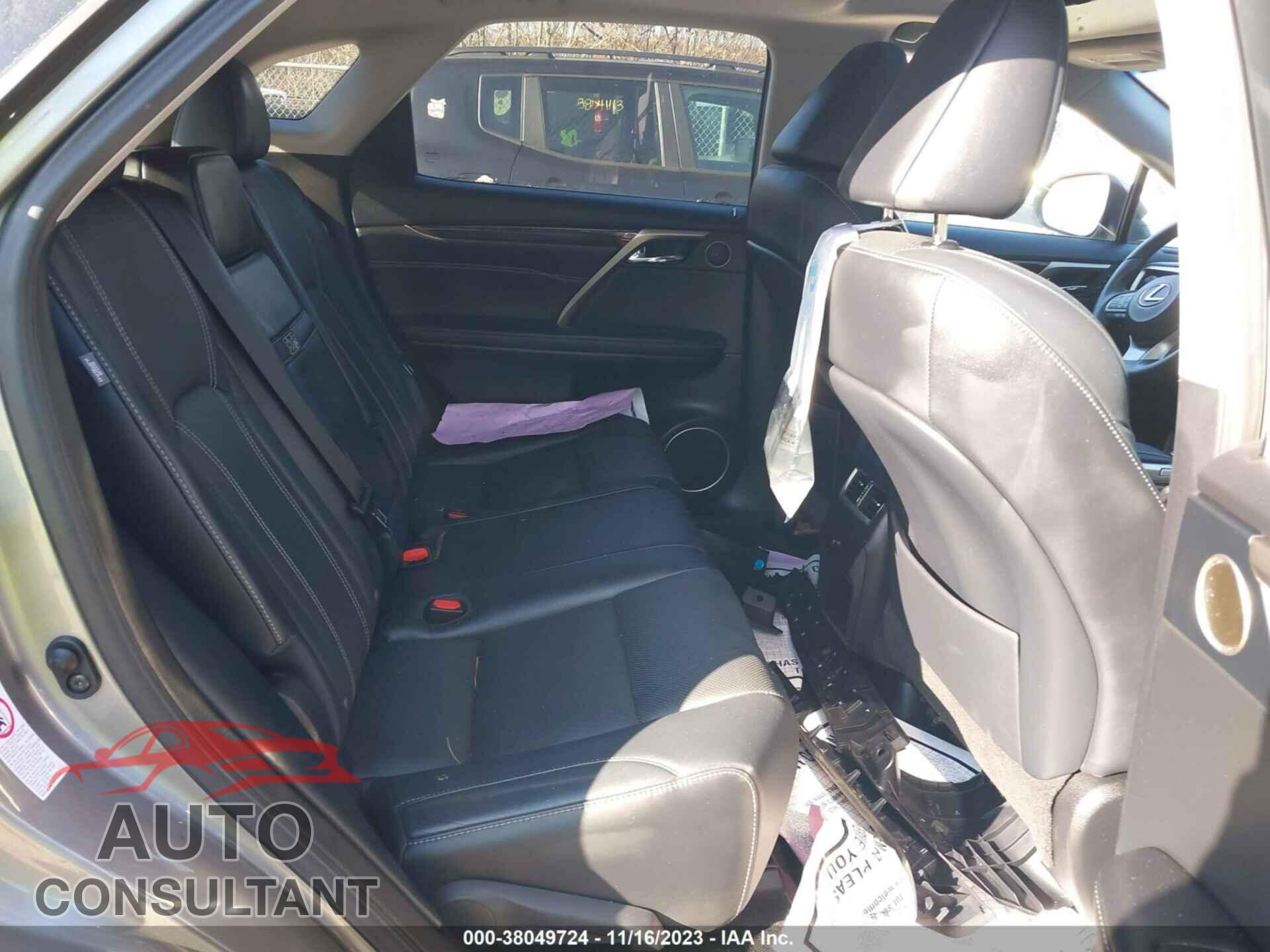 LEXUS RX 350 2017 - 2T2BZMCA2HC112936