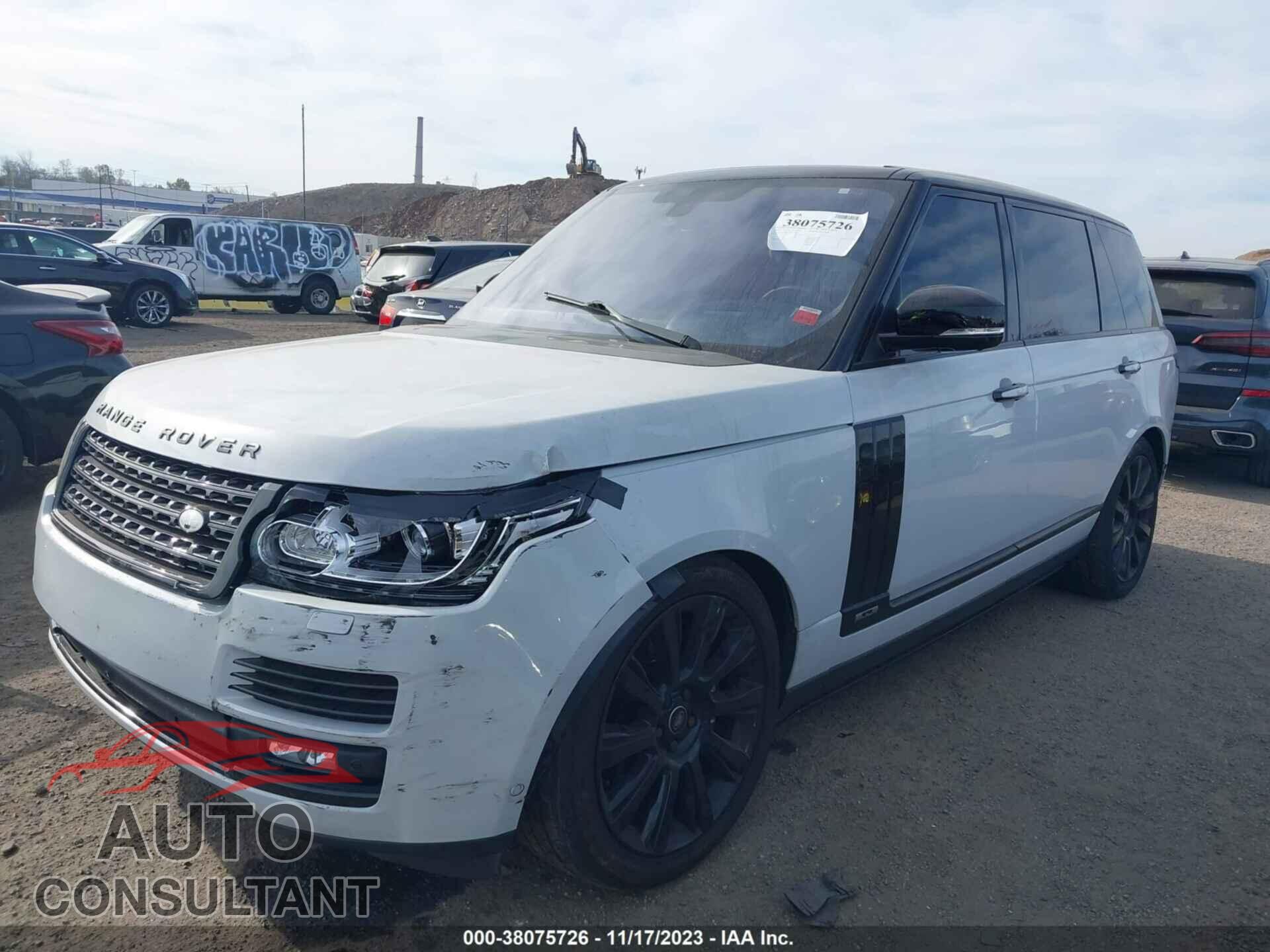 LAND ROVER RANGE ROVER 2016 - SALGV3EF1GA261035