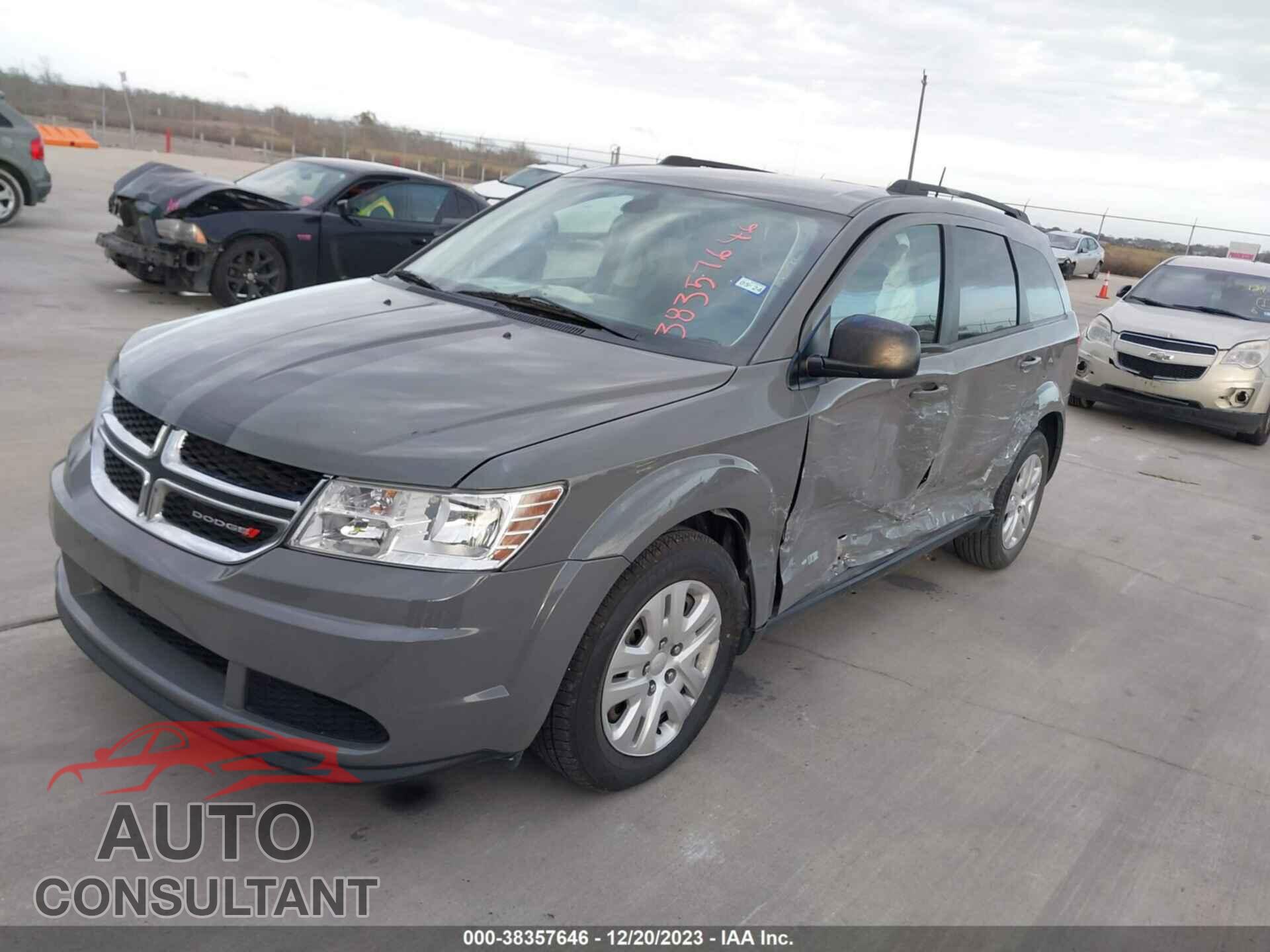 DODGE JOURNEY 2019 - 3C4PDCAB3KT871548