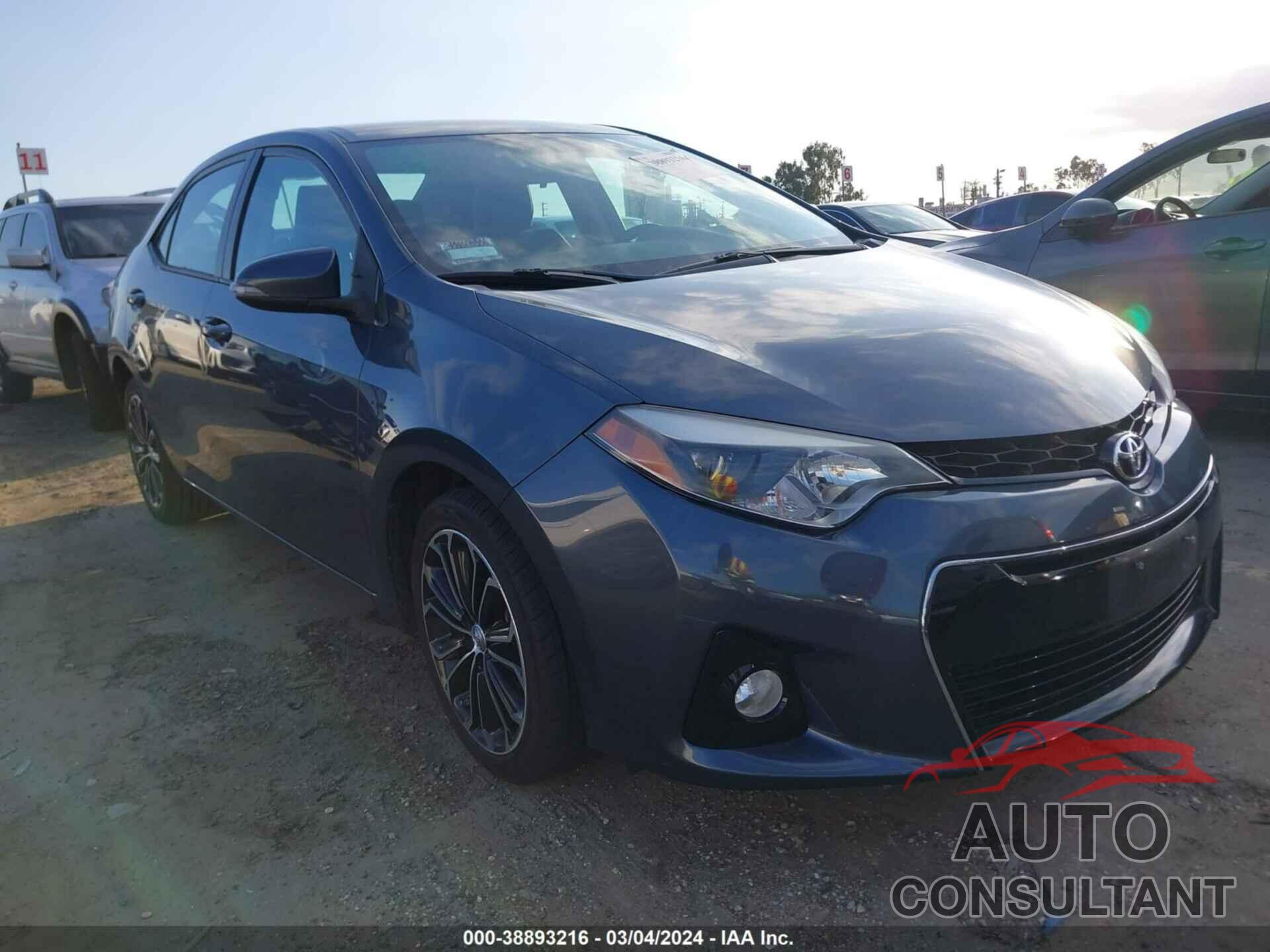TOYOTA COROLLA 2016 - 5YFBURHE1GP442979
