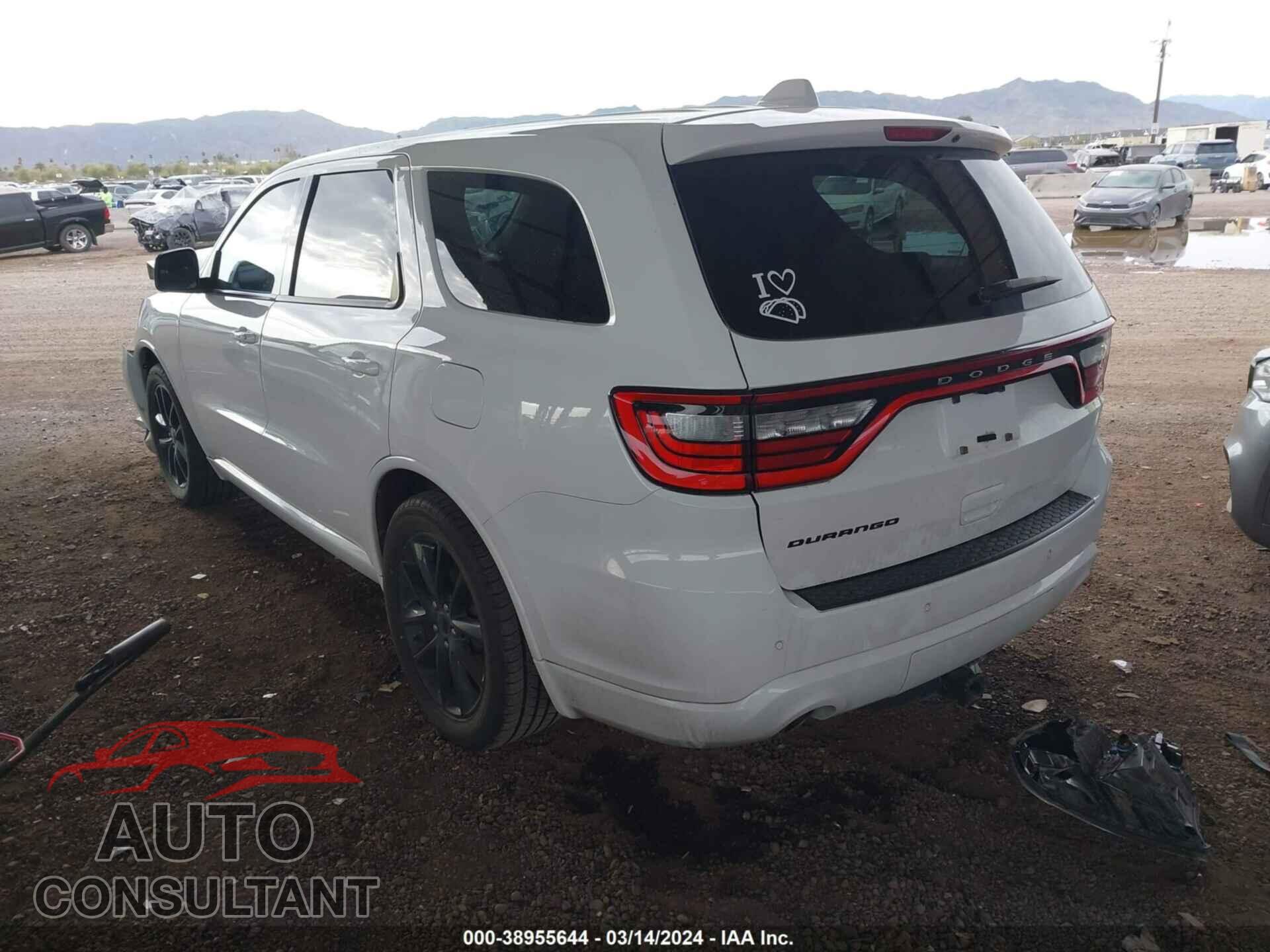 DODGE DURANGO 2018 - 1C4RDHAG7JC323516