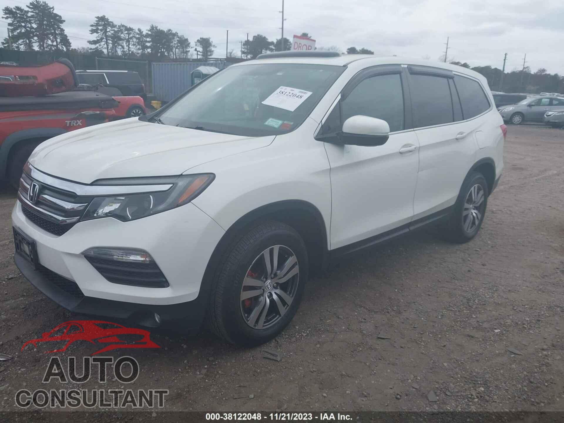 HONDA PILOT 2017 - 5FNYF6H50HB048003
