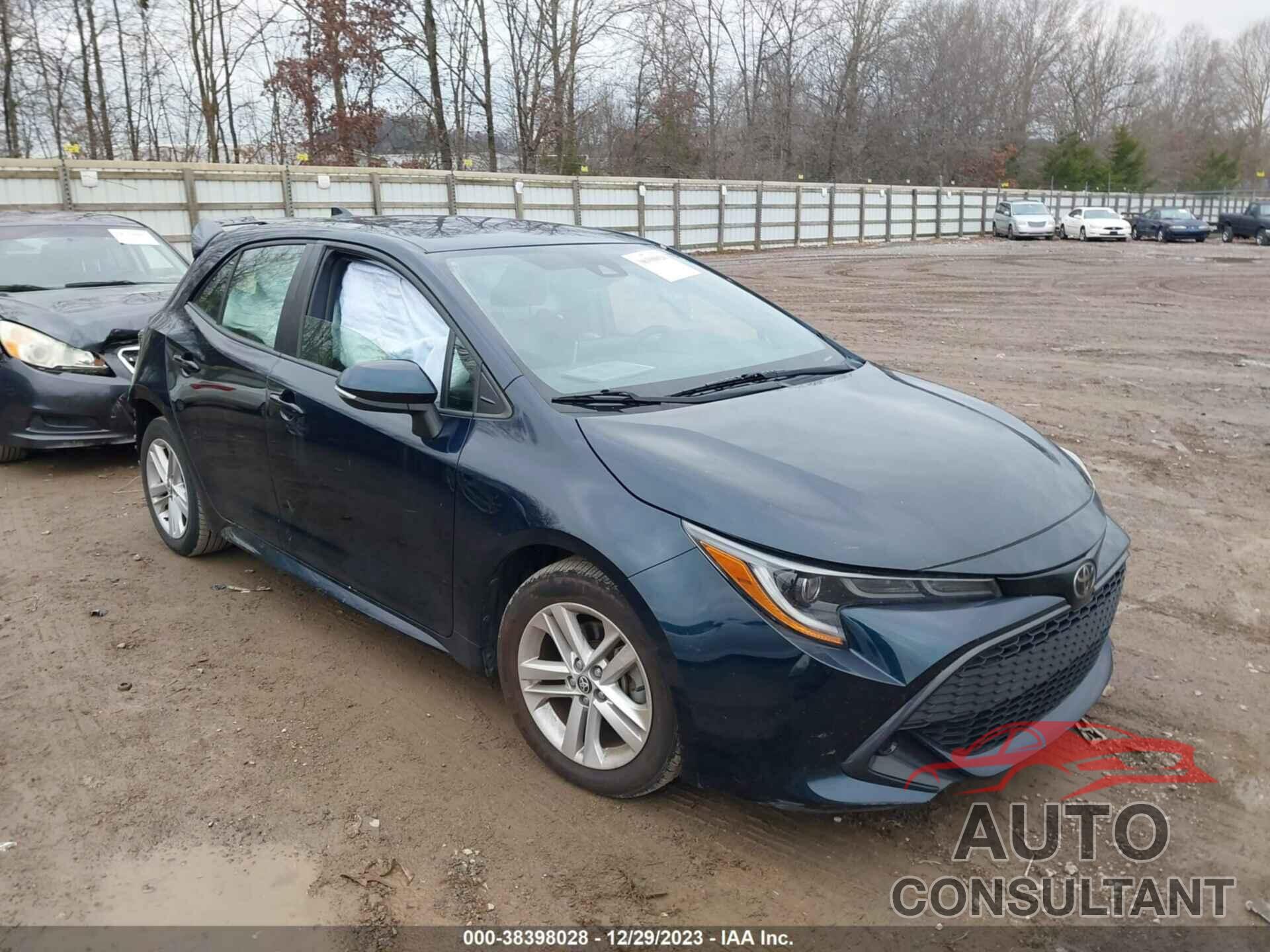 TOYOTA COROLLA 2019 - JTNK4RBE6K3014007