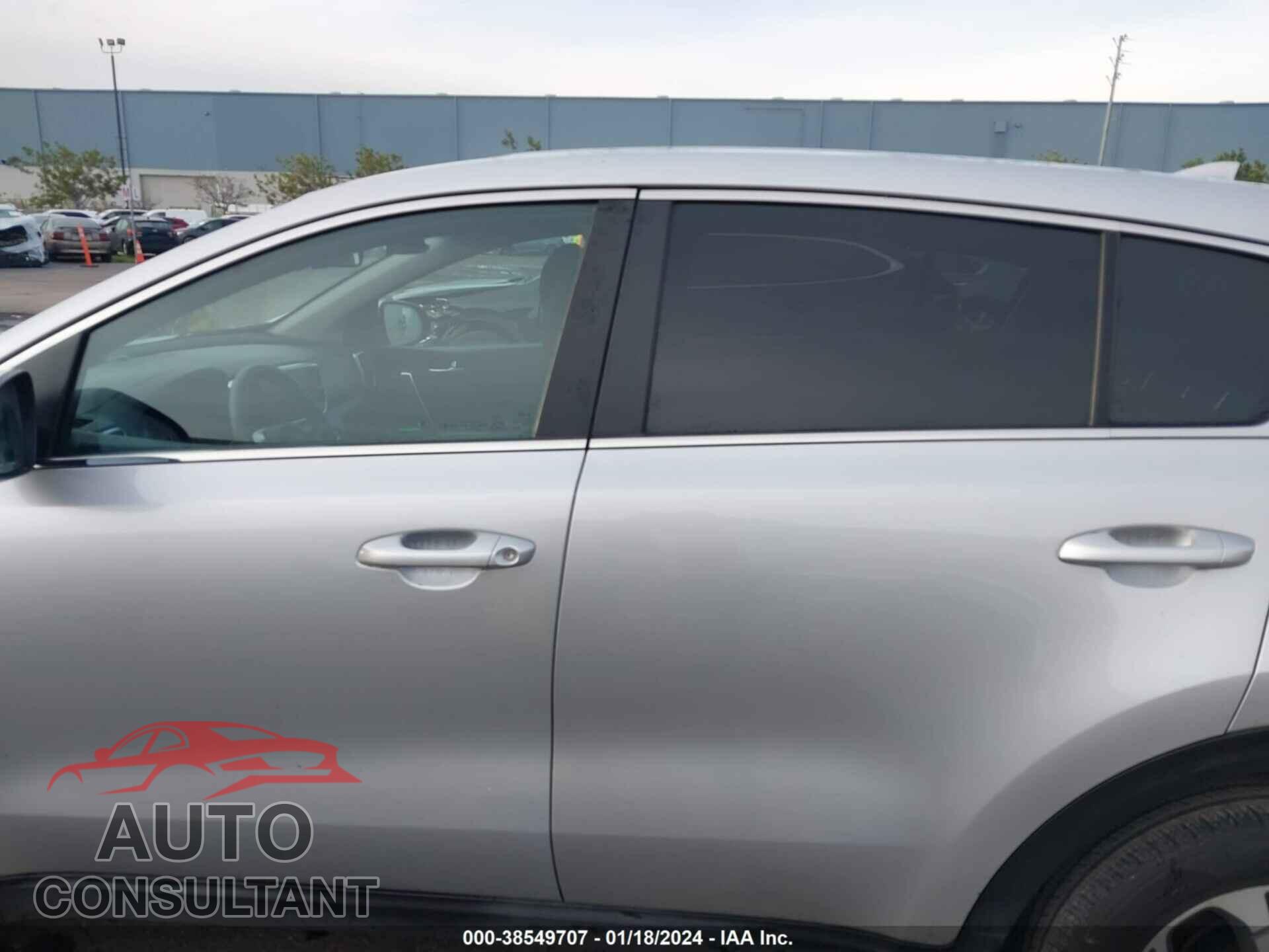 KIA SPORTAGE 2020 - KNDPMCAC2L7801036