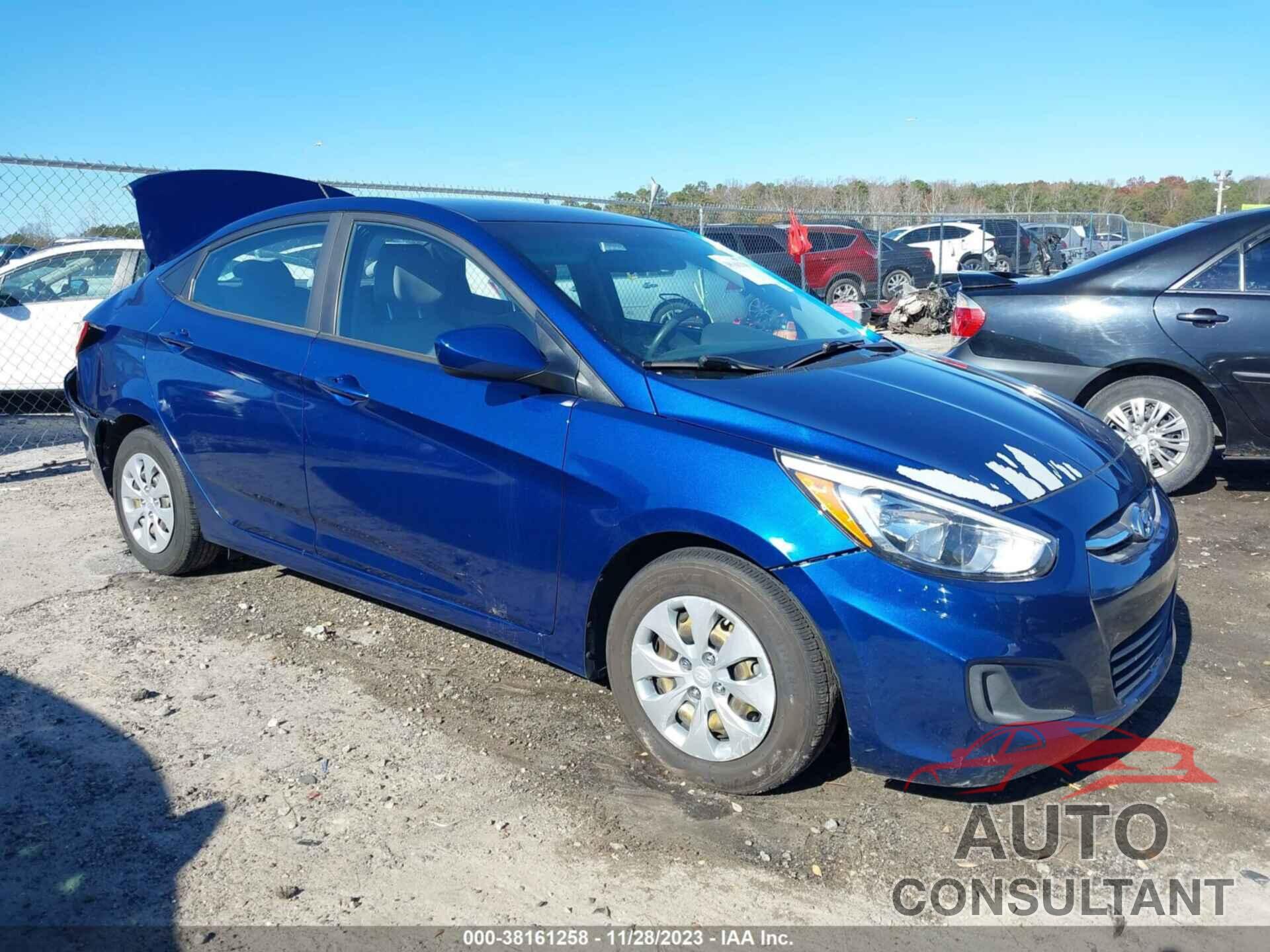 HYUNDAI ACCENT 2017 - KMHCT4AE6HU251840