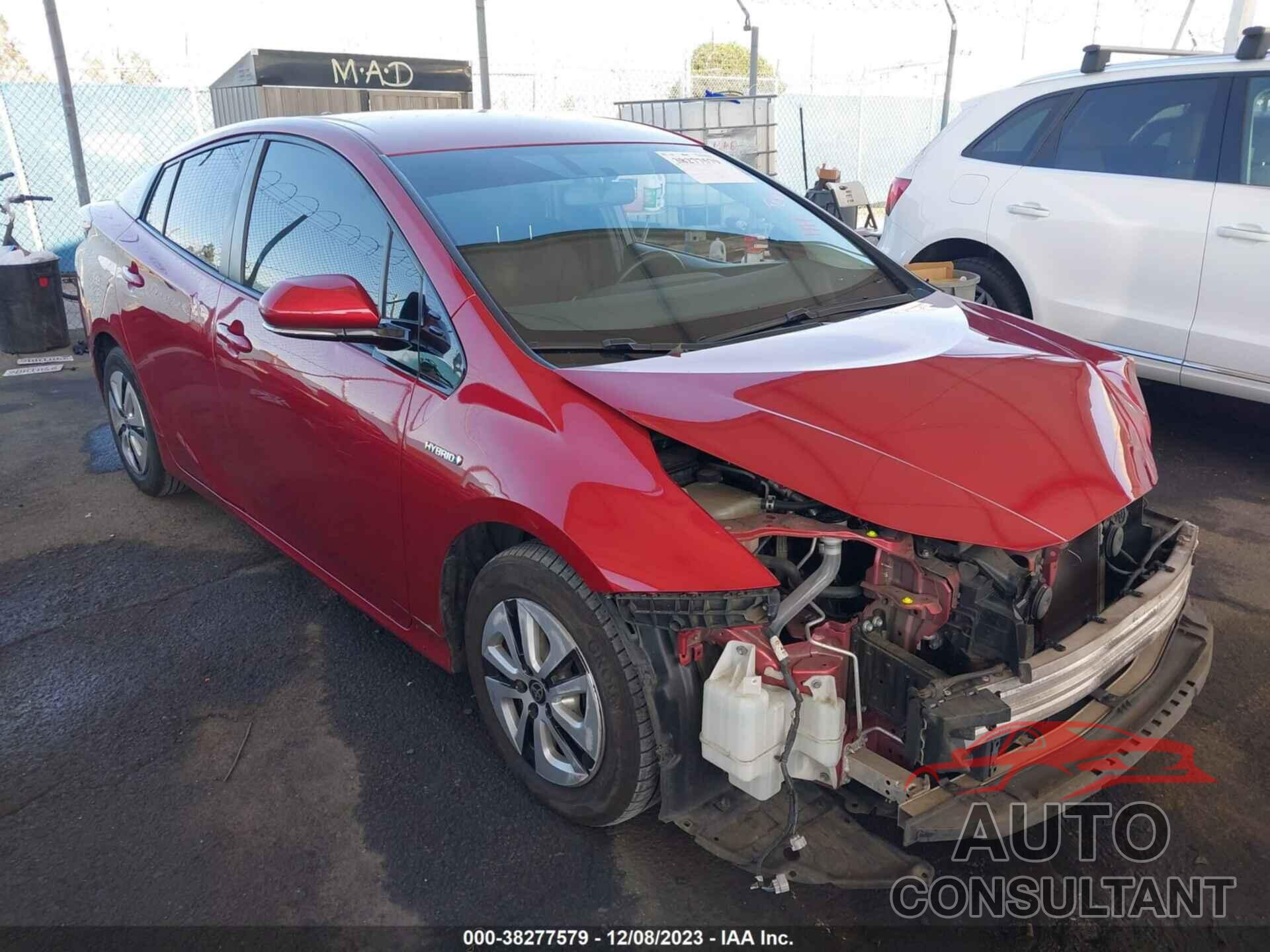 TOYOTA PRIUS 2016 - JTDKARFUXG3514306