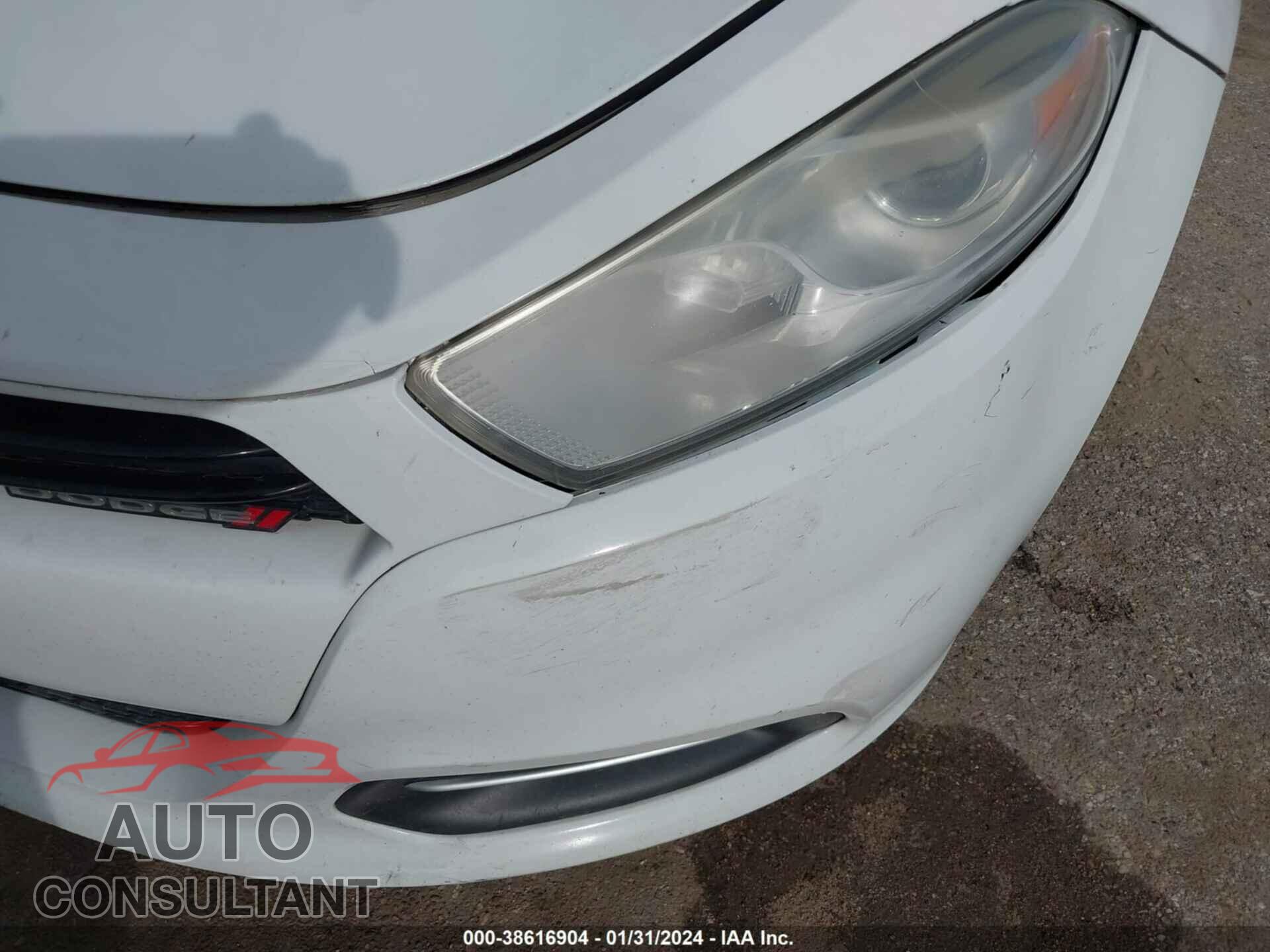 DODGE DART 2016 - 1C3CDFFA7GD823178