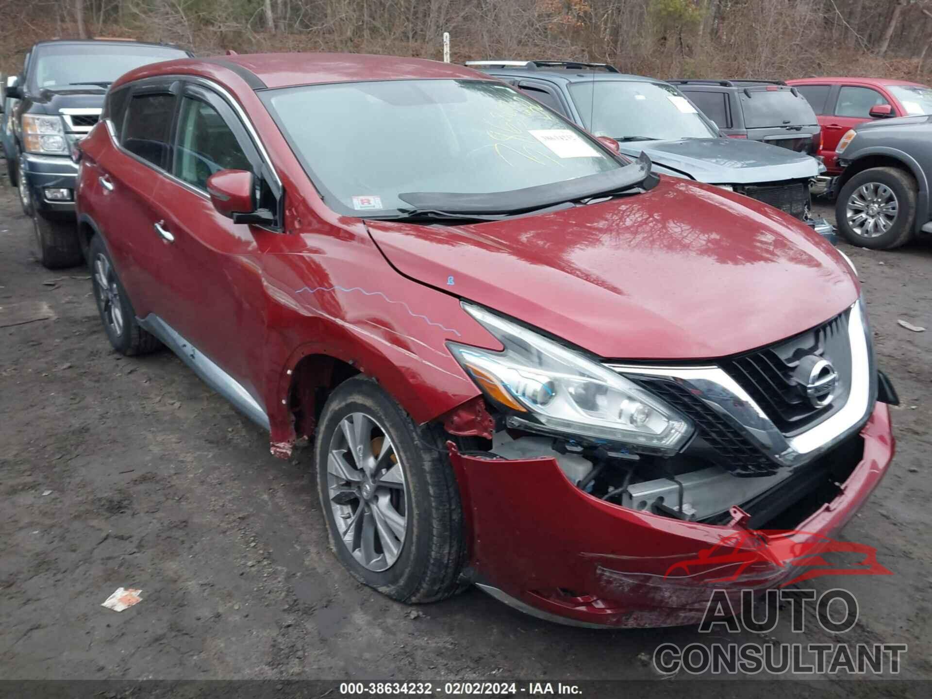 NISSAN MURANO 2017 - 5N1AZ2MG6HN139511